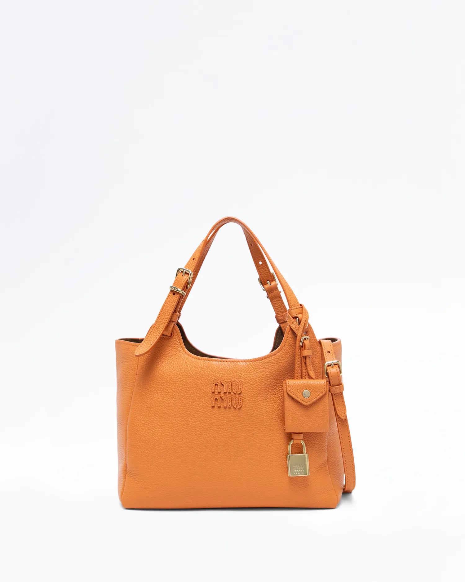 Padlock Leather Shoulder Bag