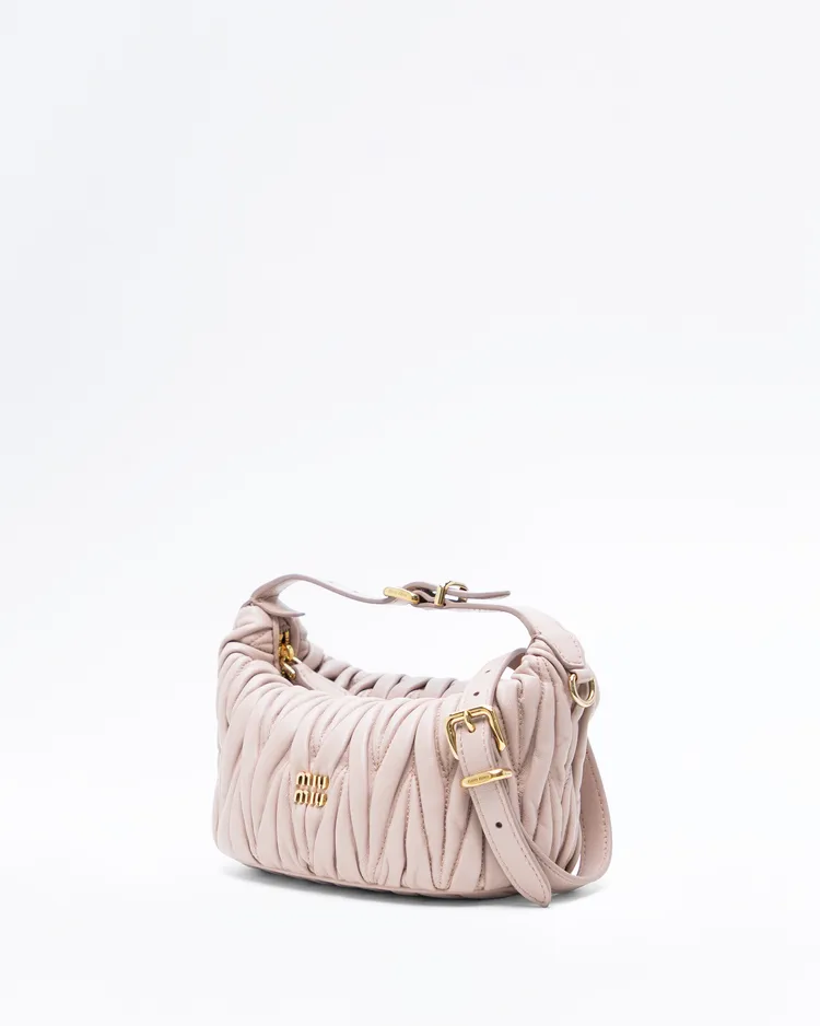 Alternate view angle of Matelasse Nappa Mini Pouch