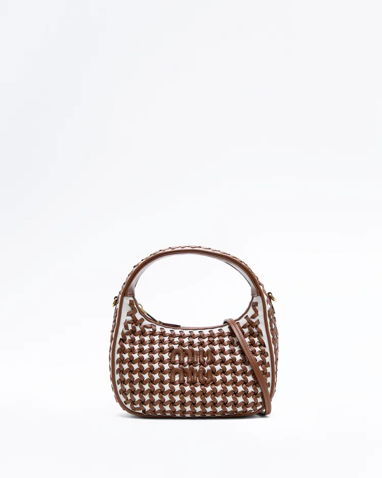 Woven Wander Hobo Bag