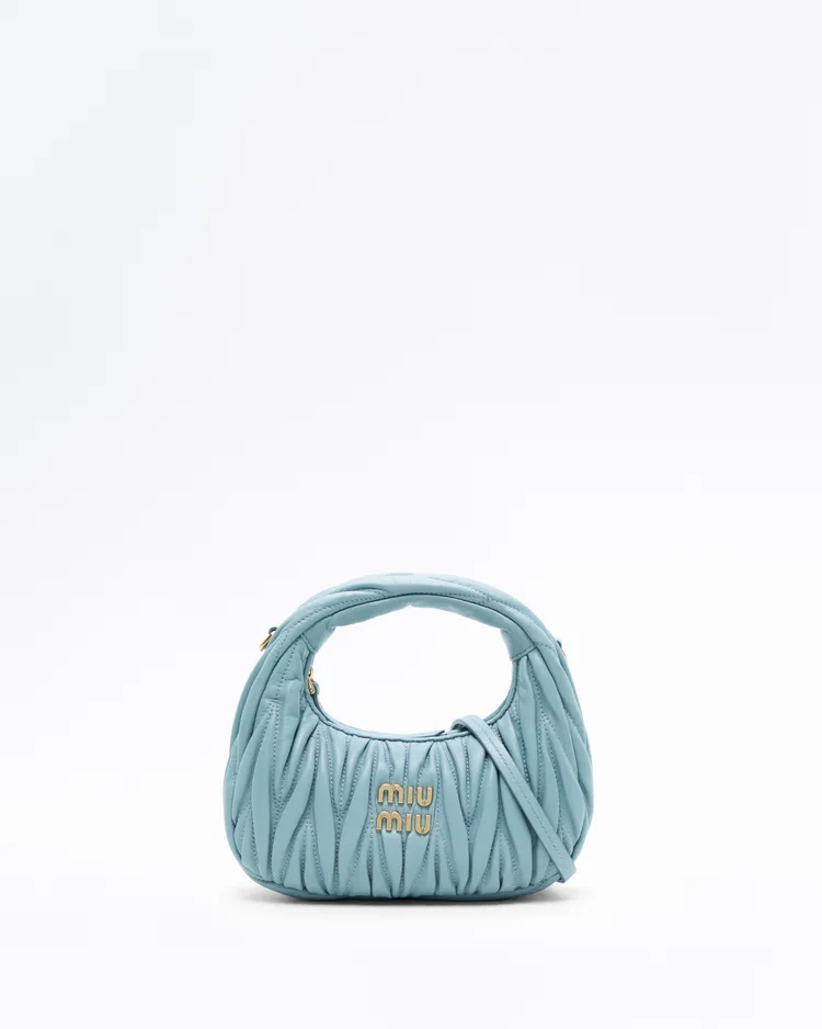 Matelasse Nappa Mini Wander Hobo Bag