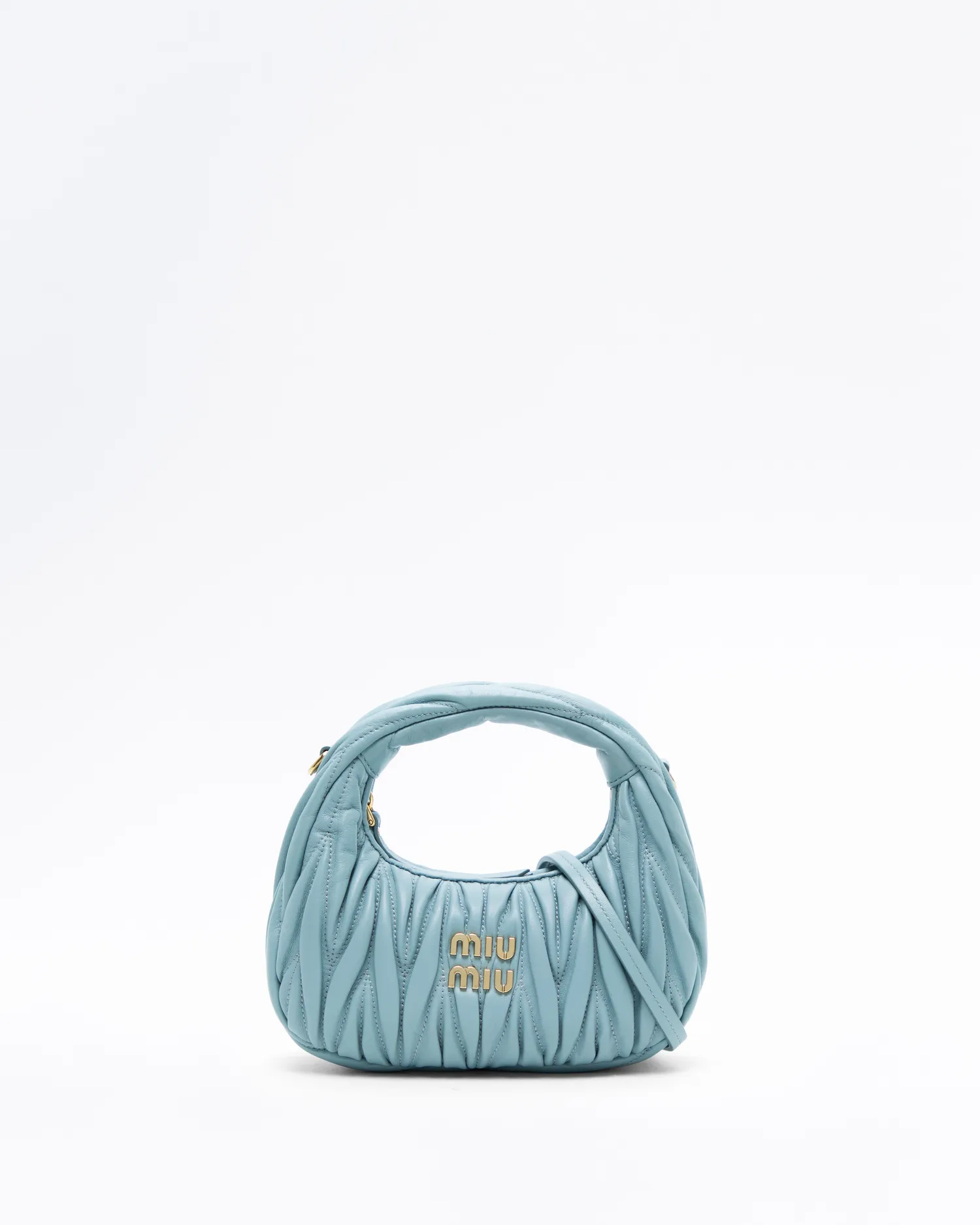 Matelasse Nappa Mini Wander Hobo Bag