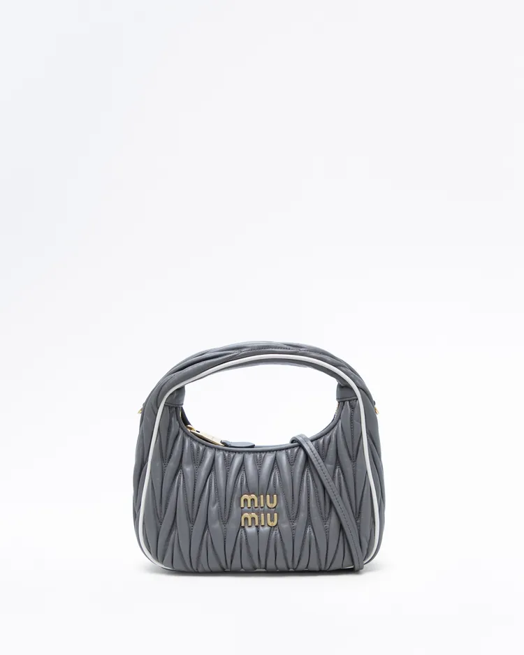 Matelasse Nappa Small Wander Hobo Bag