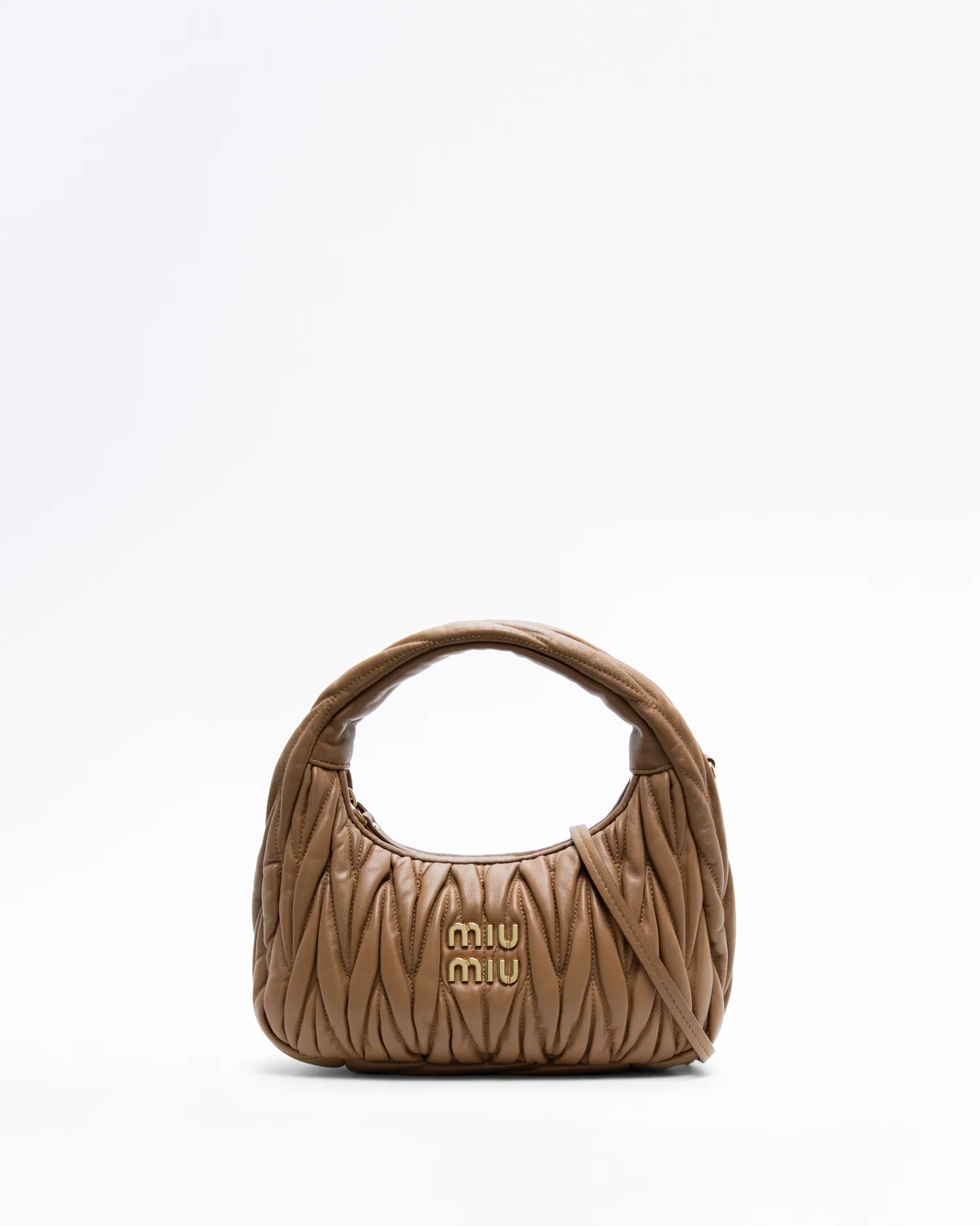 Matelasse Nappa Small Wander Hobo Bag