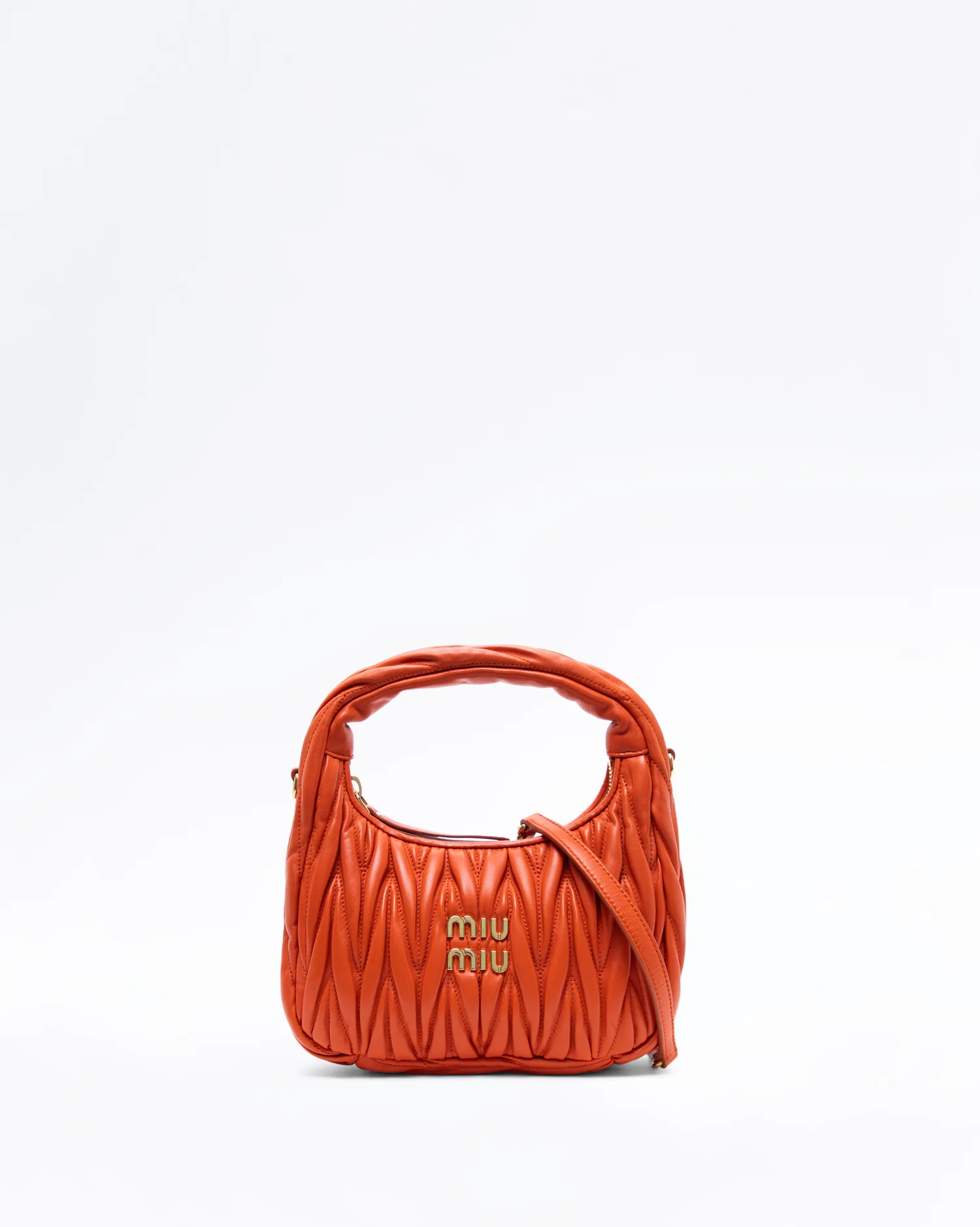 Matelasse Nappa Small Wander Hobo Bag