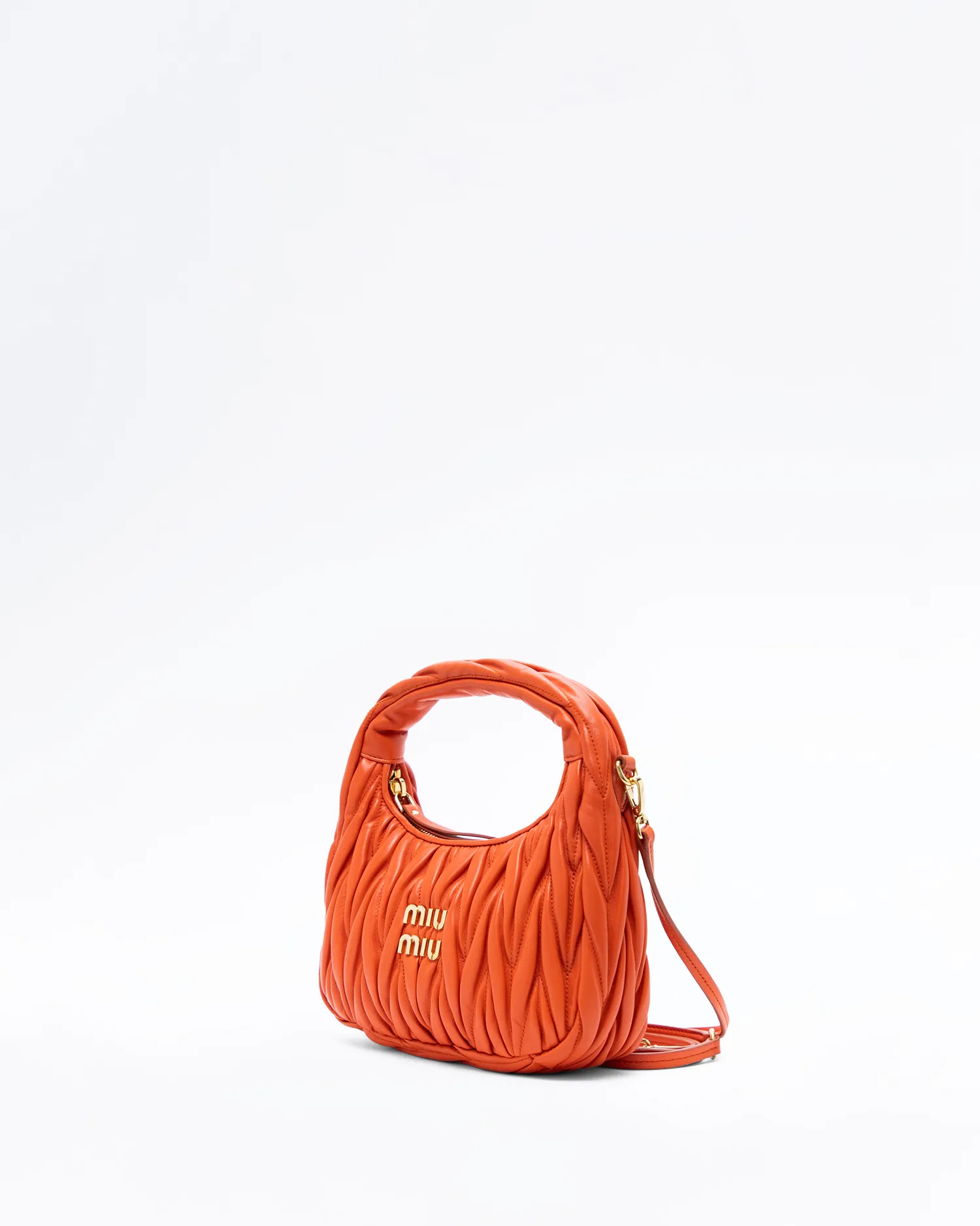Matelasse Nappa Small Wander Hobo Bag
