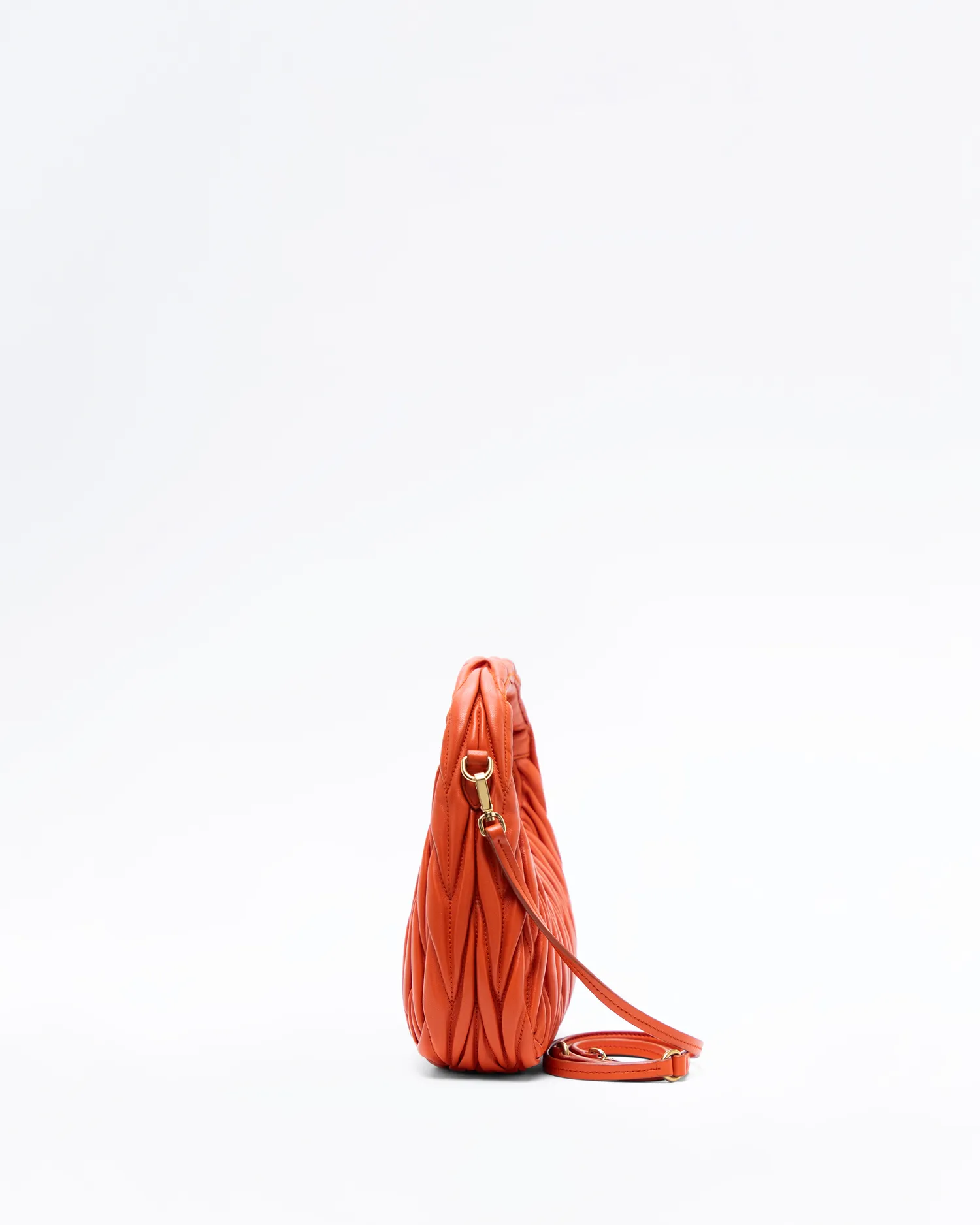 Matelasse Nappa Small Wander Hobo Bag