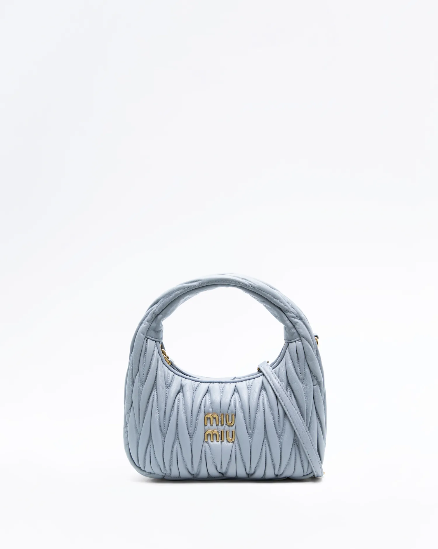 Matelasse Nappa Small Wander Hobo Bag