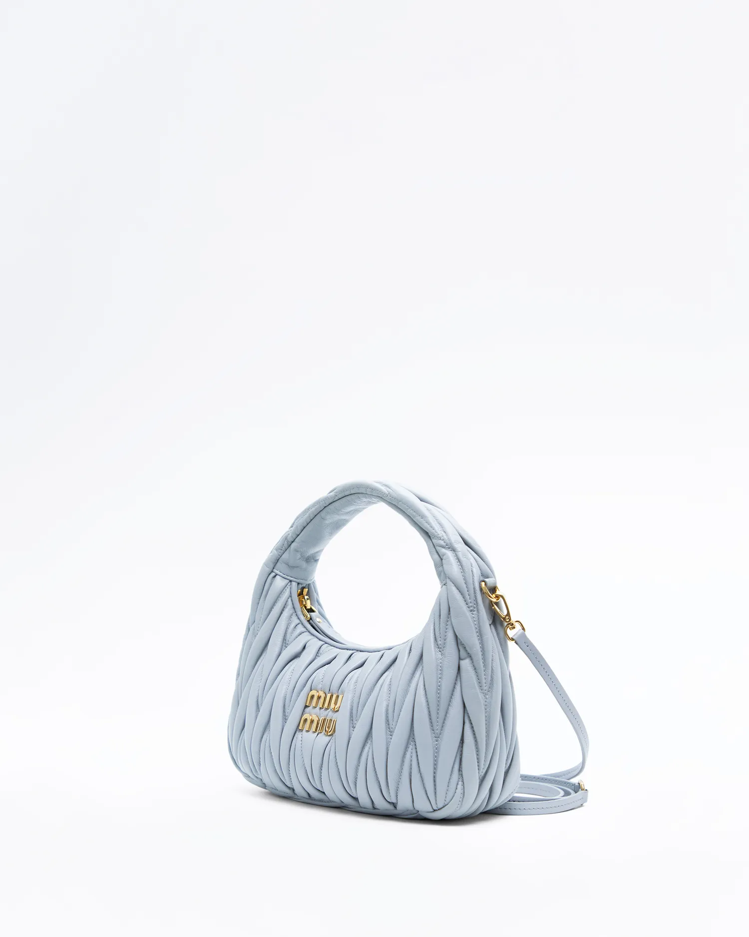 Matelasse Nappa Small Wander Hobo Bag