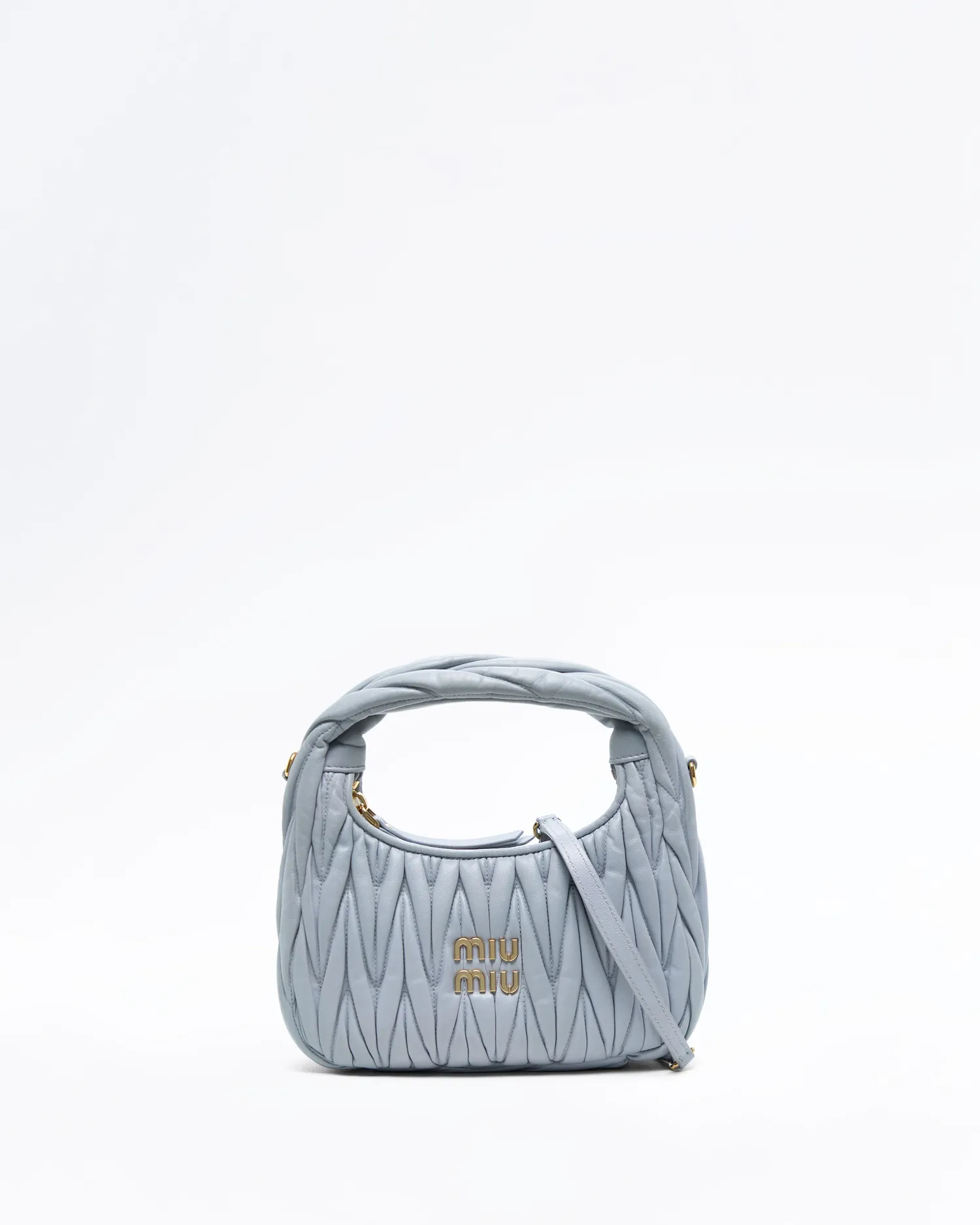 Matelasse Nappa Small Wander Hobo Bag