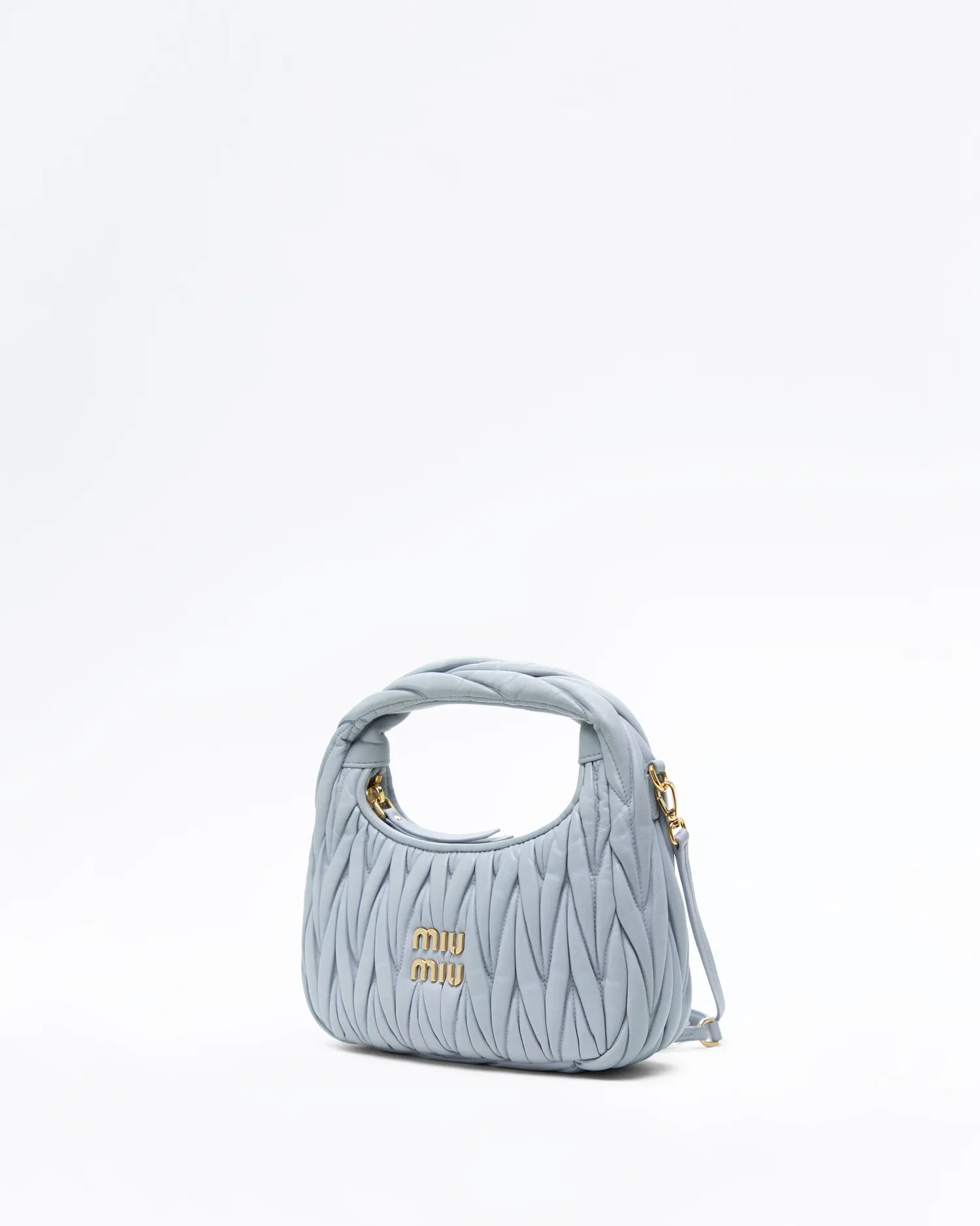 Matelasse Nappa Small Wander Hobo Bag
