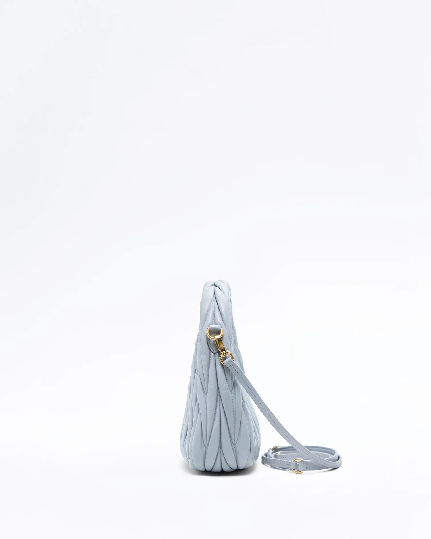 Matelasse Nappa Small Wander Hobo Bag
