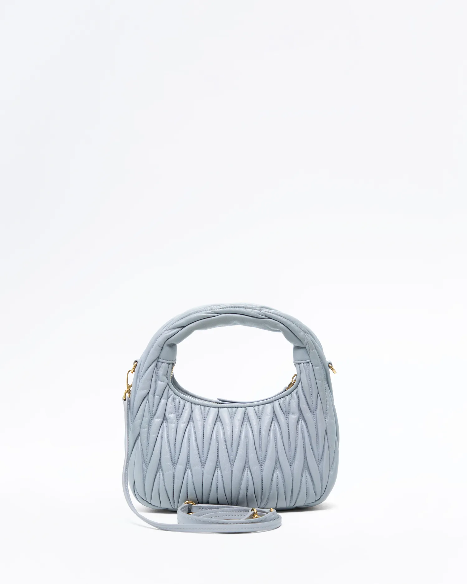 Matelasse Nappa Small Wander Hobo Bag