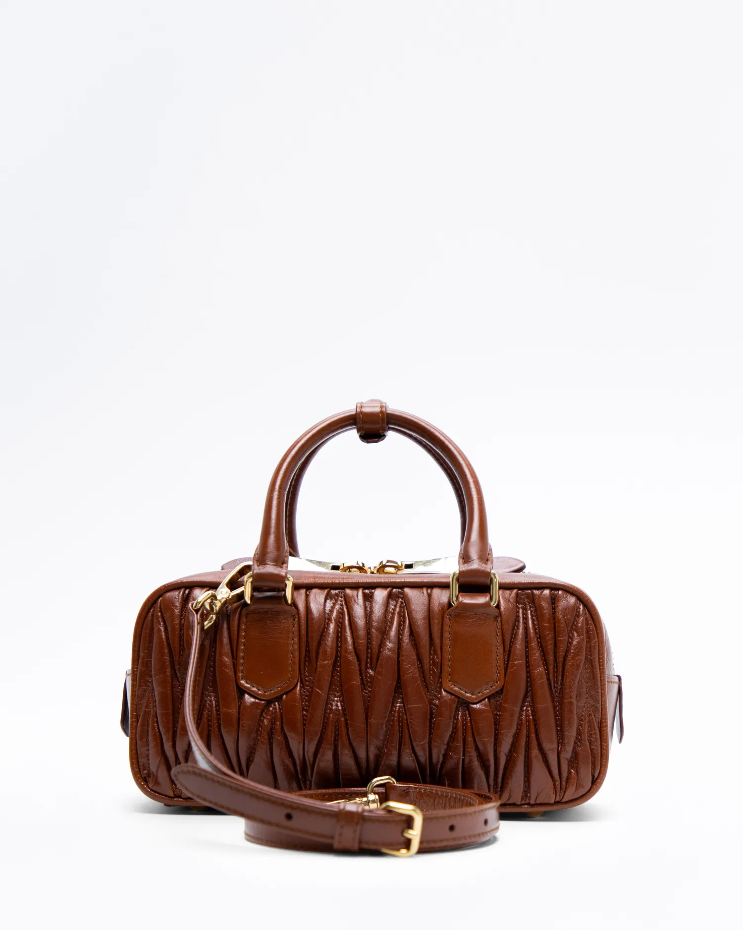 Matelasse Arcadie Small Top Handle Bag