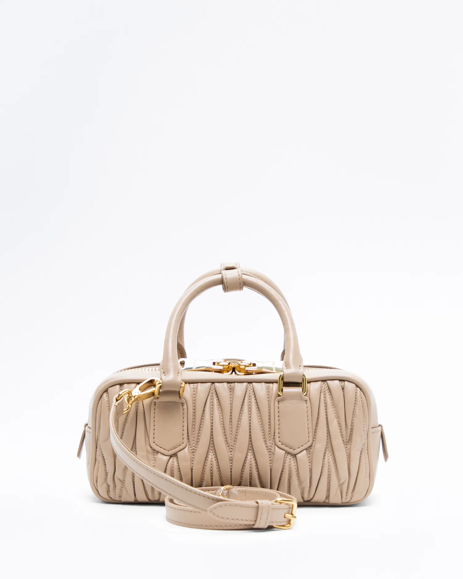 Matelasse Arcadie Small Top Handle Bag