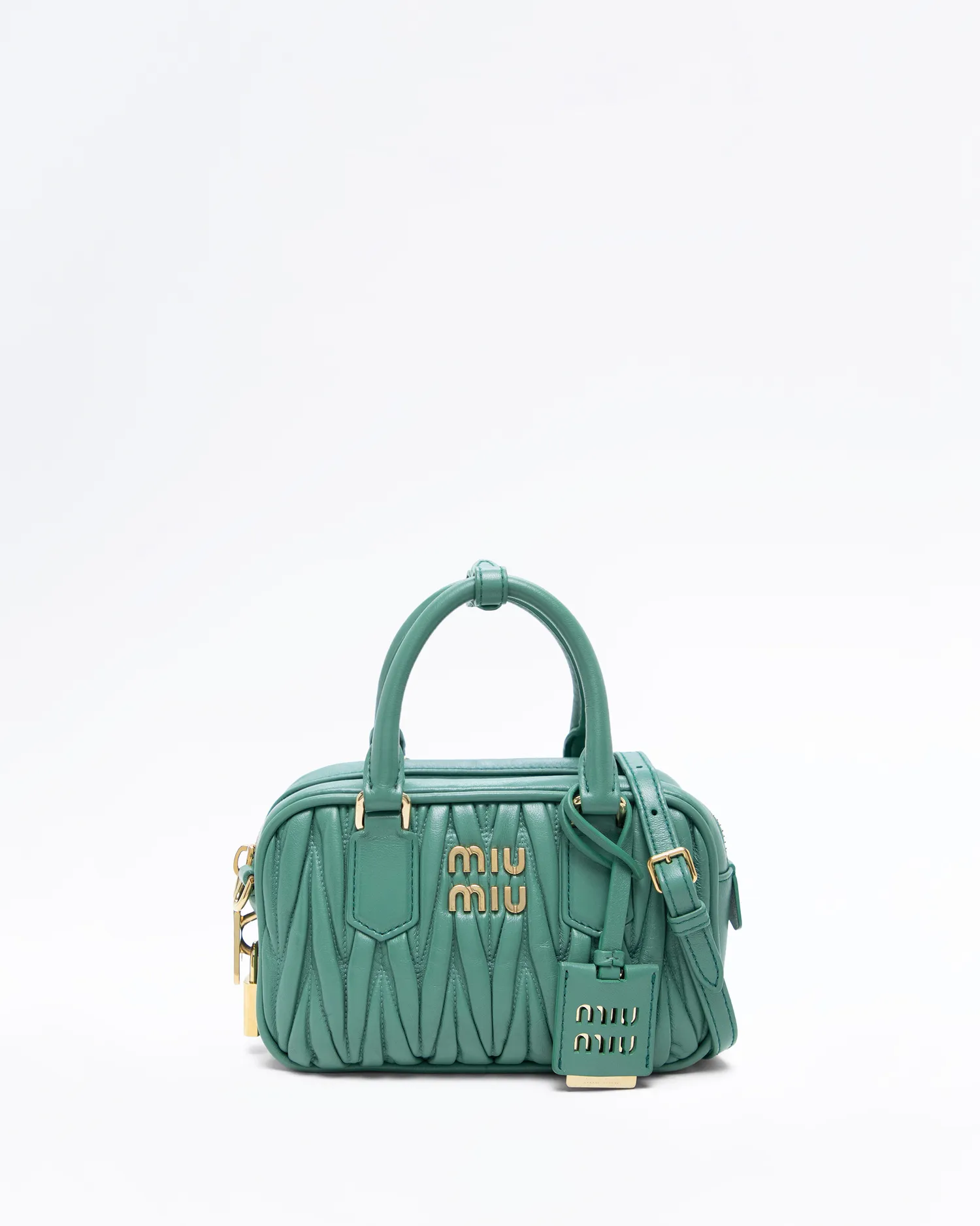 Matelasse Arcadie Compact Top Handle Bag