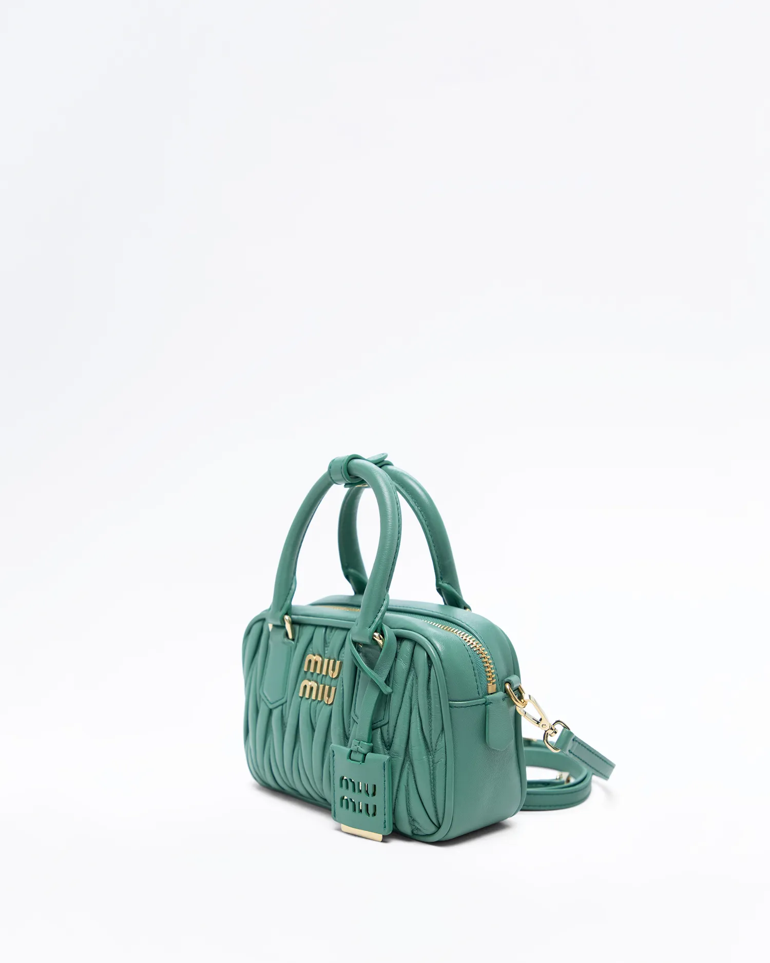 Matelasse Arcadie Compact Top Handle Bag