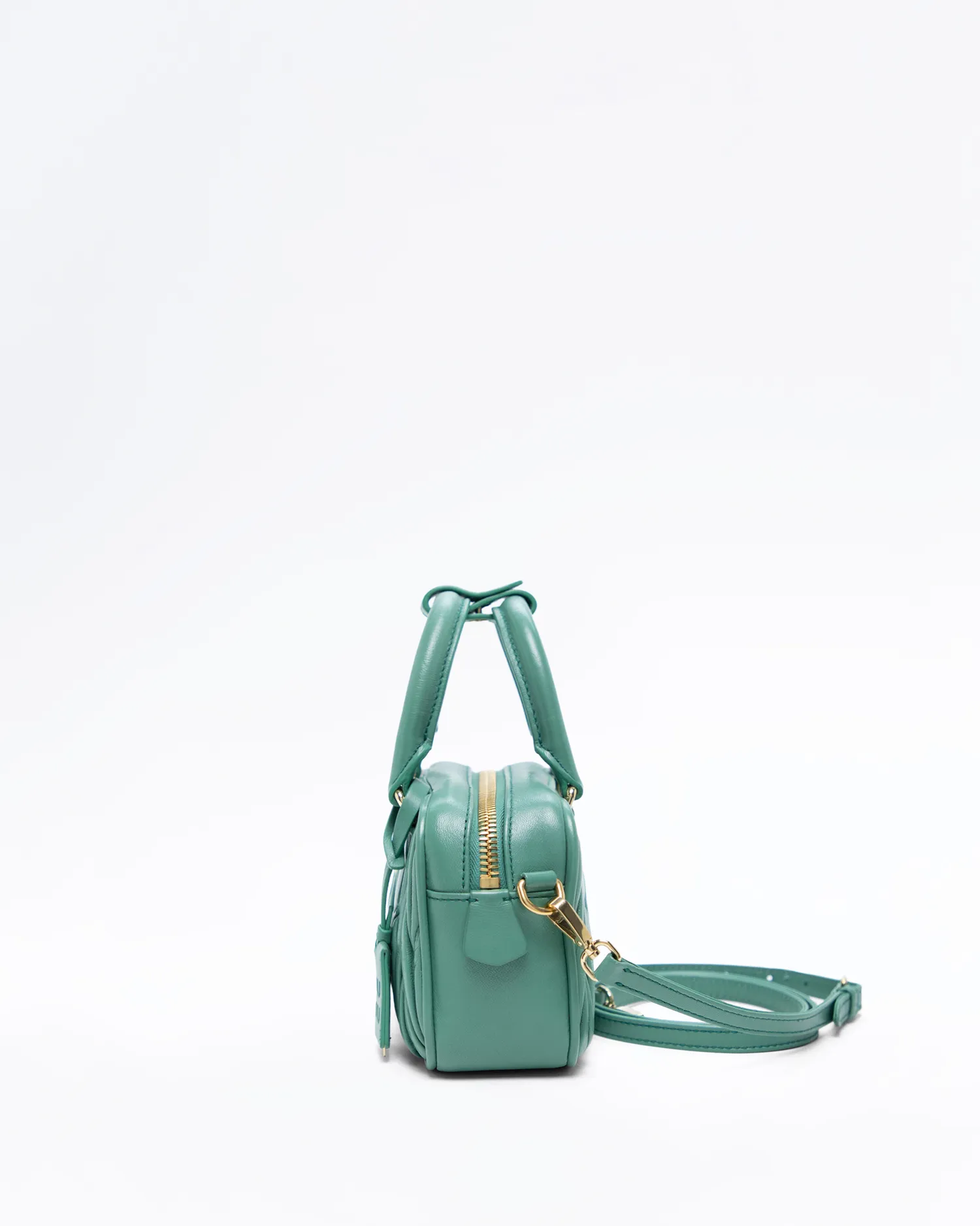 Matelasse Arcadie Compact Top Handle Bag