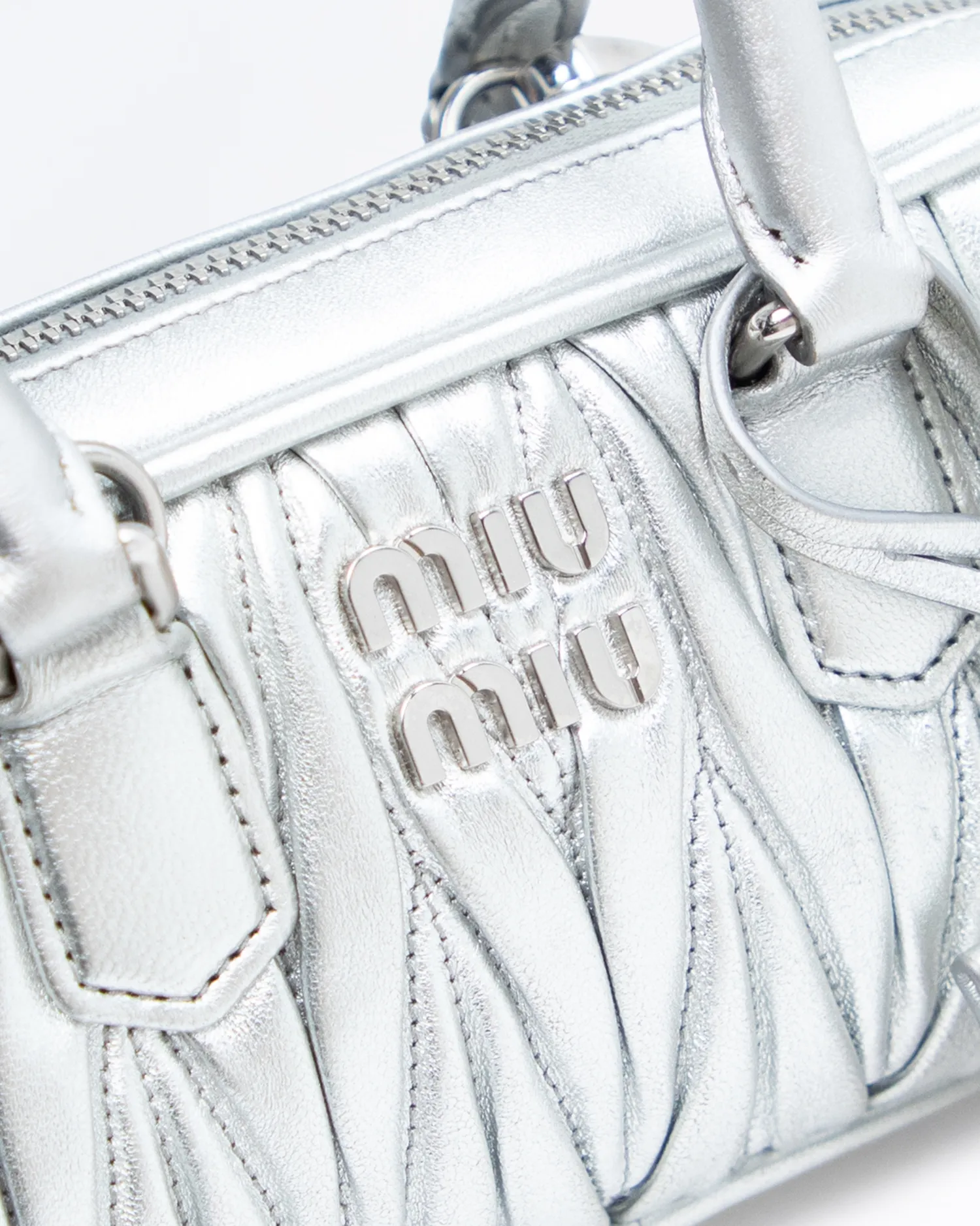 Matelasse Arcadie Mini Top Handle Bag