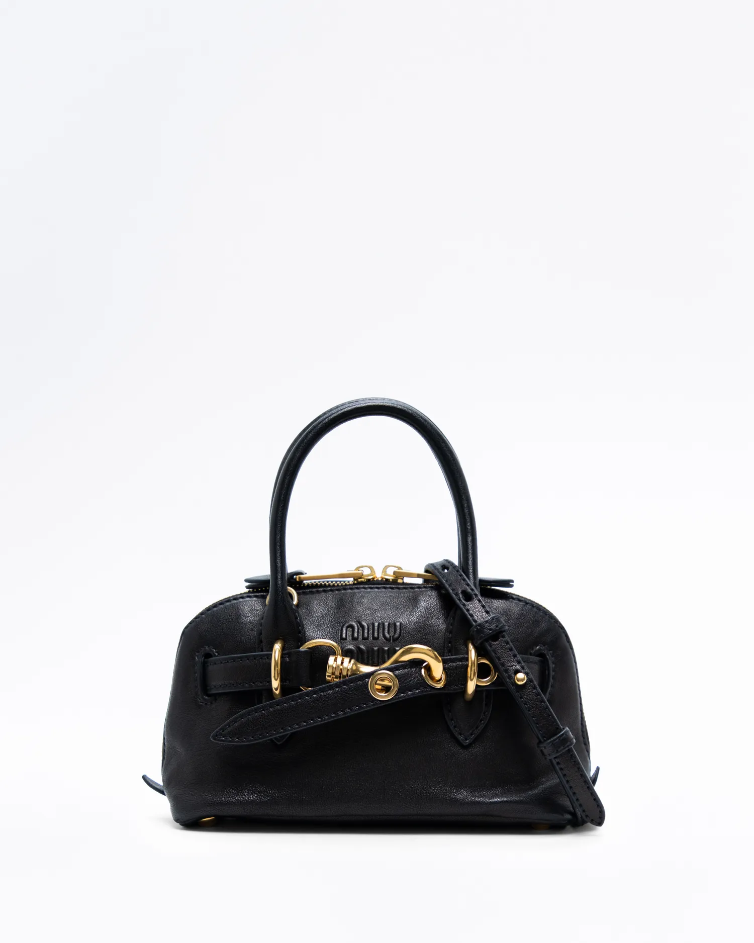 Nappa Aventure Mini Top Handle Bag