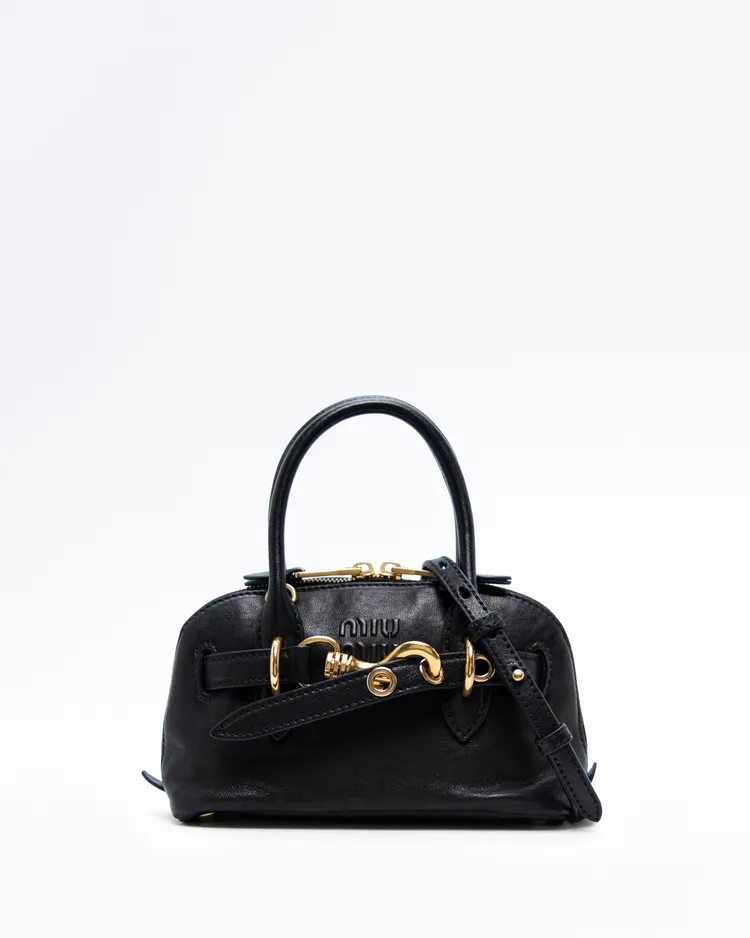 Nappa Aventure Mini Top Handle Bag