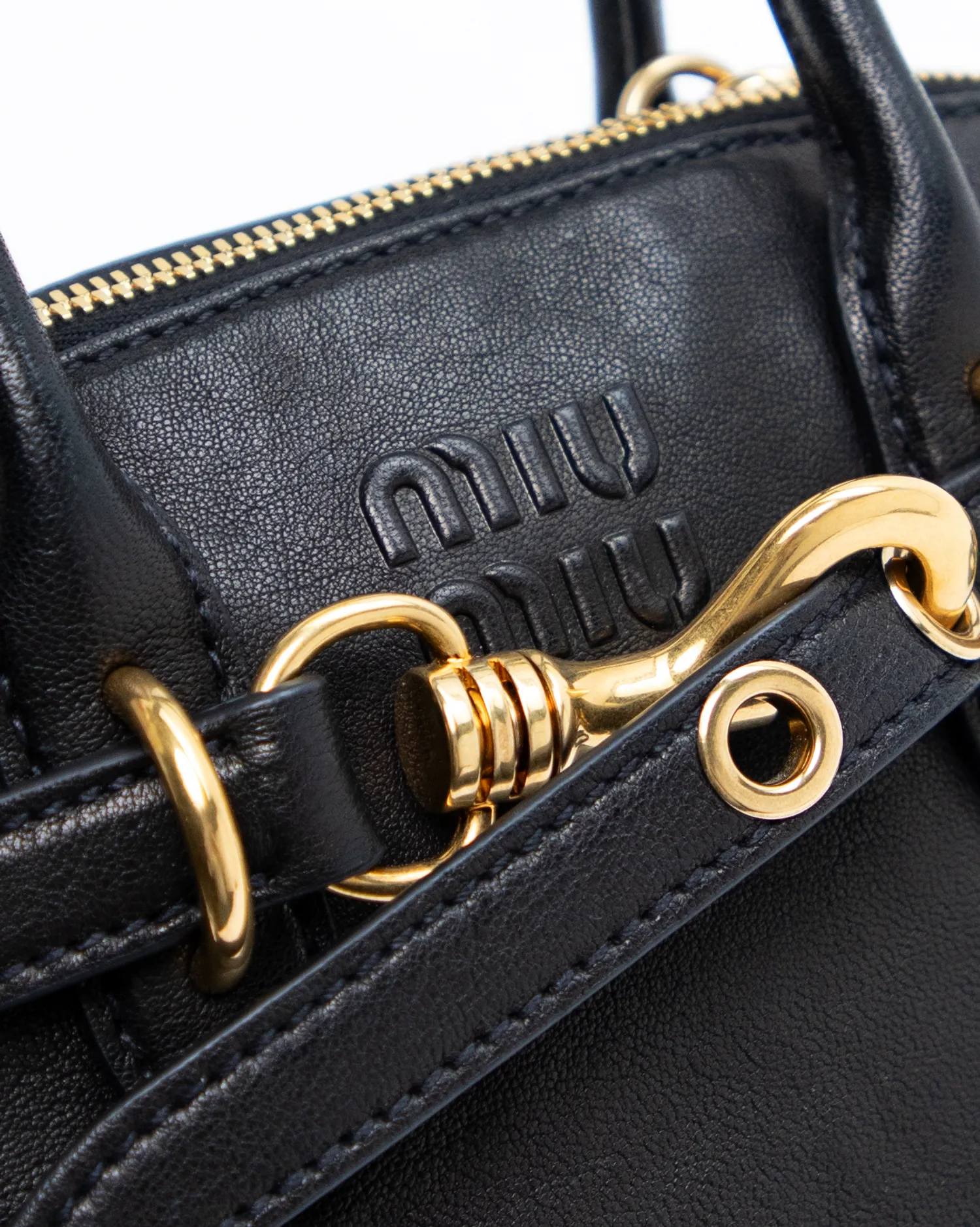 Nappa Aventure Mini Top Handle Bag