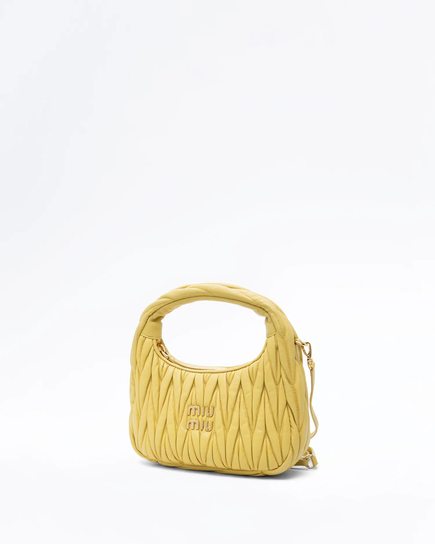 Matelasse Nappa Small Wander Hobo Bag