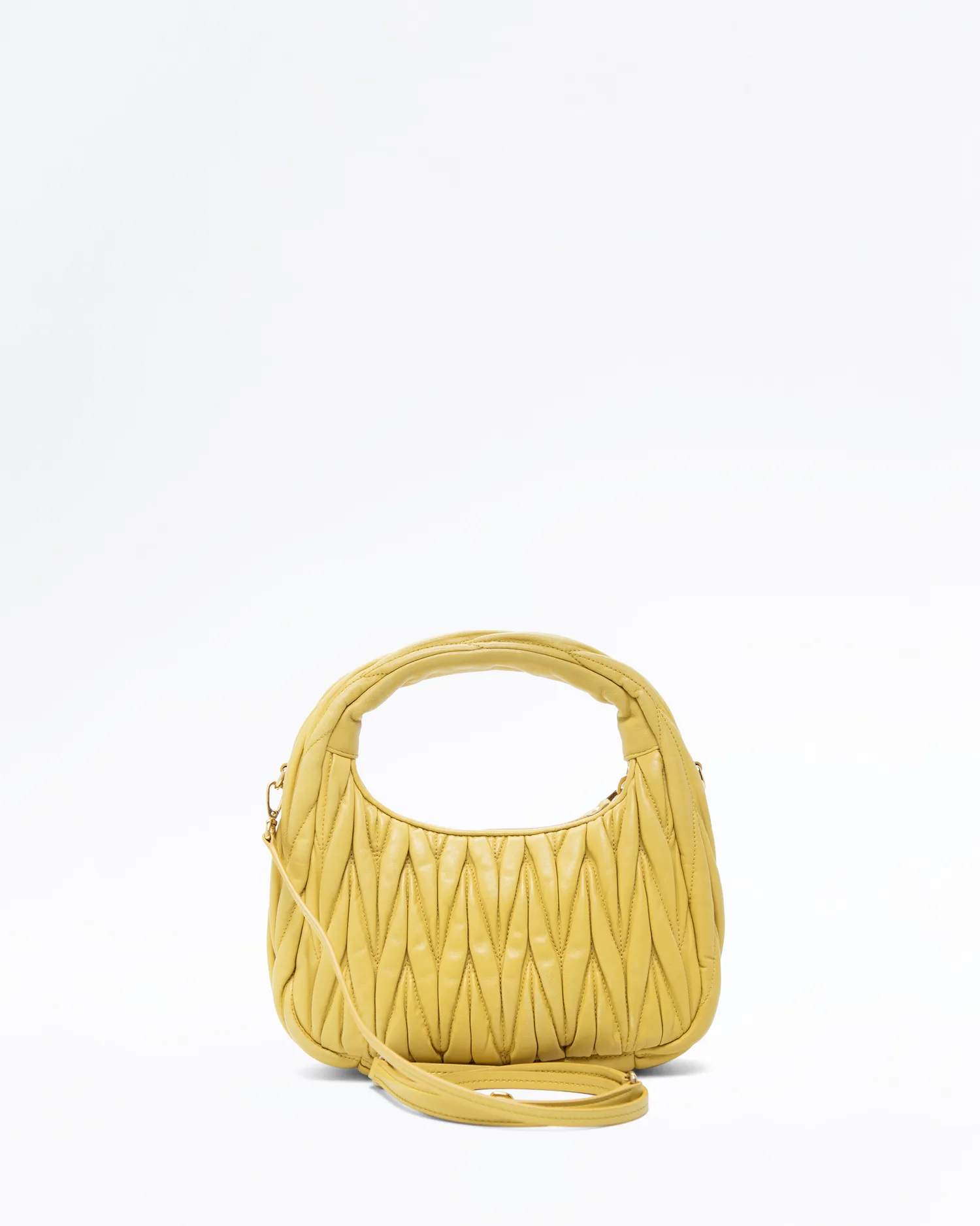 Matelasse Nappa Small Wander Hobo Bag