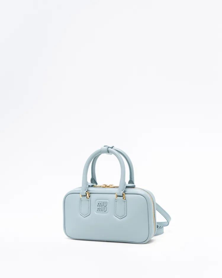 Alternate view angle of Arcadie Mini Top Handle Bag
