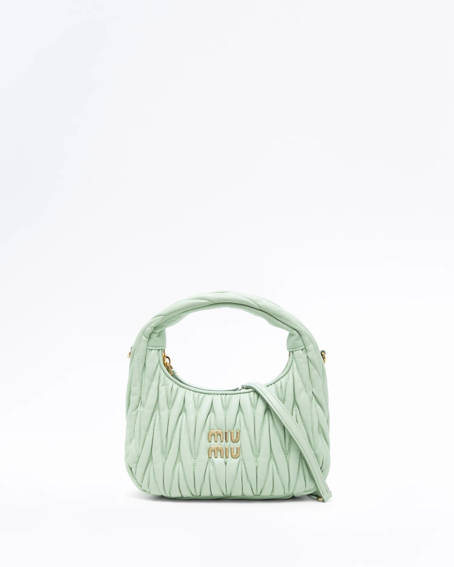 Matelasse Nappa Small Wander Hobo Bag