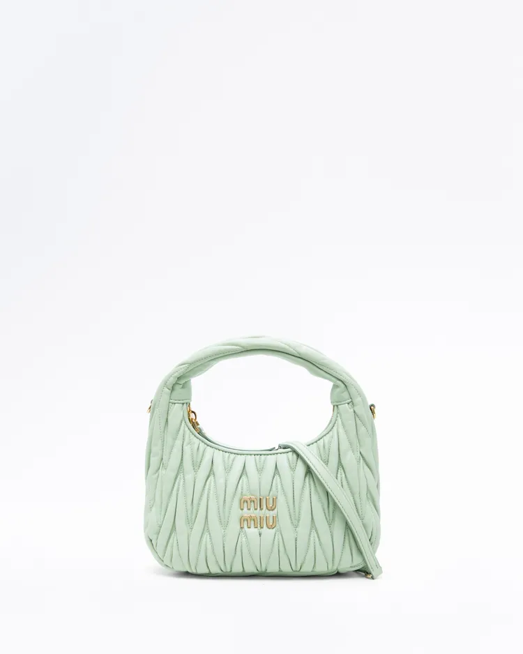 Matelasse Nappa Small Wander Hobo Bag