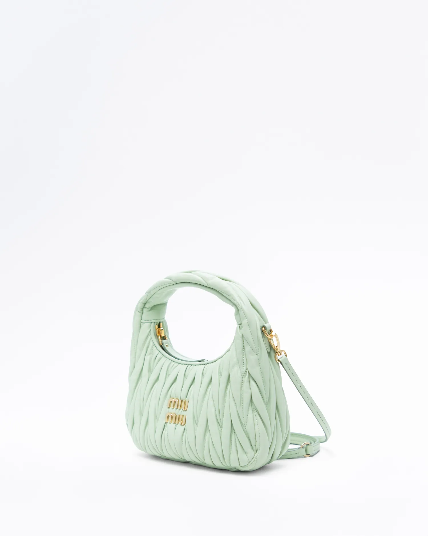 Matelasse Nappa Small Wander Hobo Bag