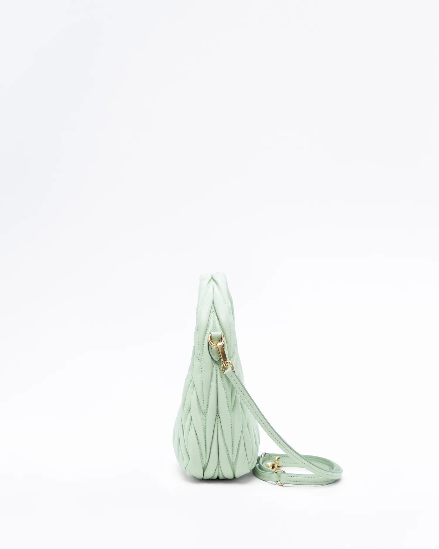 Matelasse Nappa Small Wander Hobo Bag