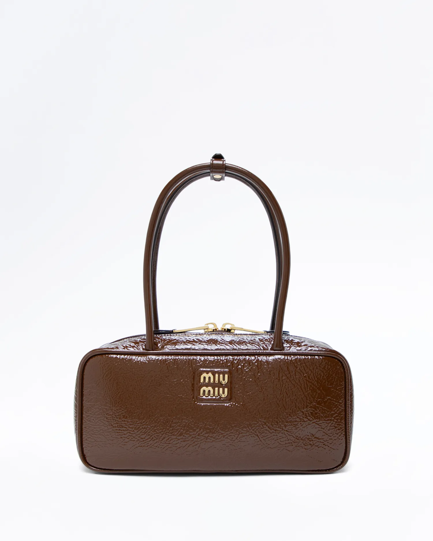 Beau Small Patent Leather Bag