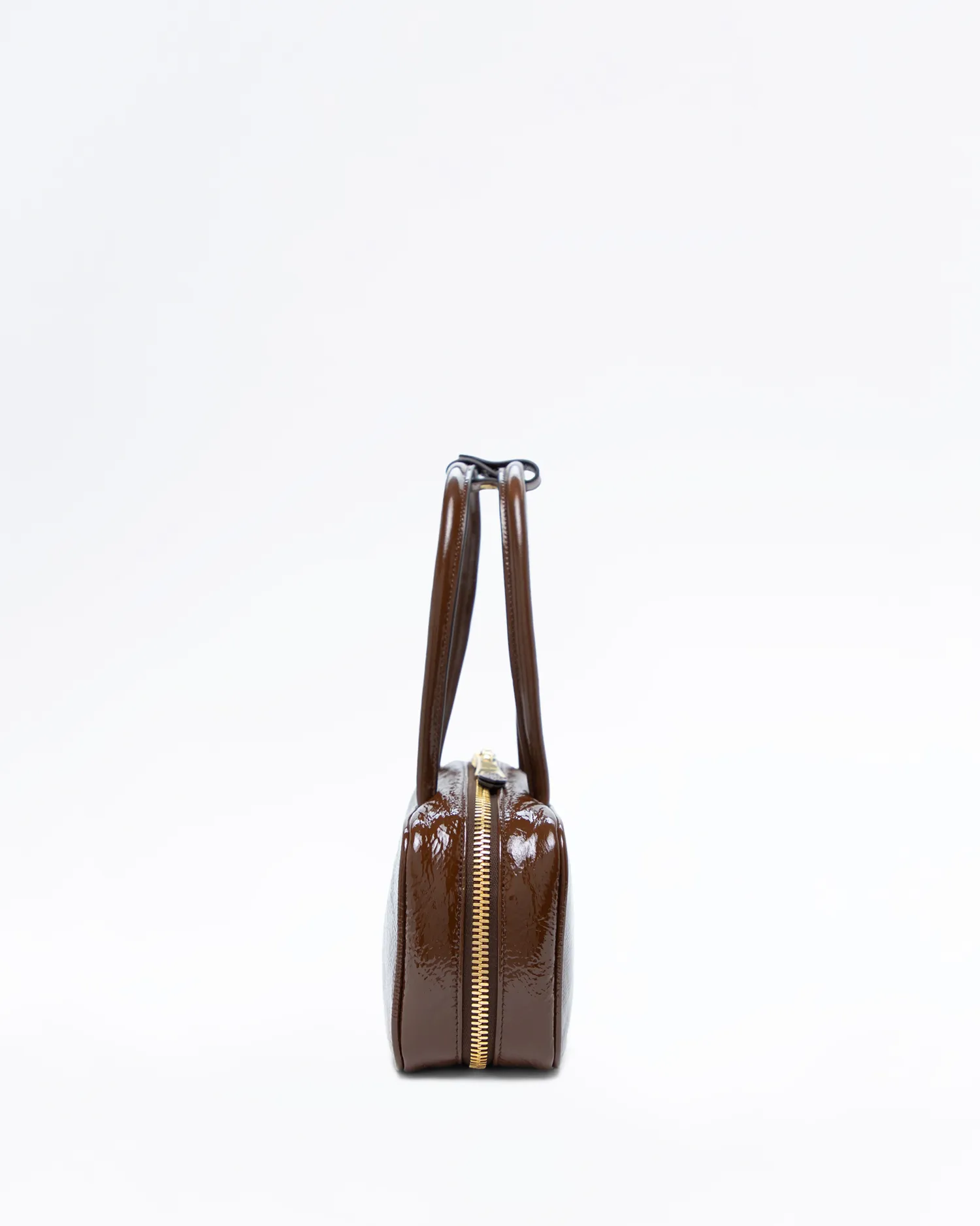 Beau Small Patent Leather Bag