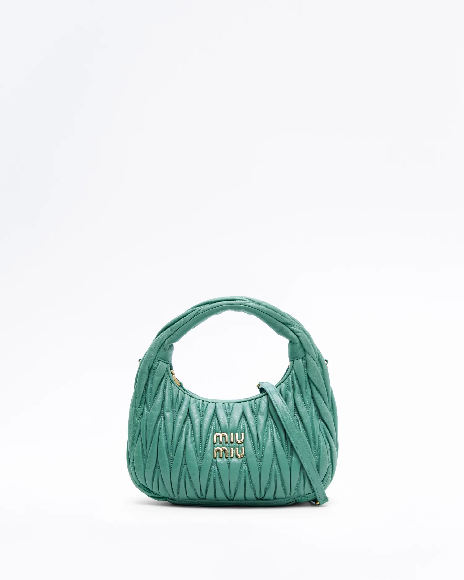 Matelasse Nappa Small Wander Hobo Bag