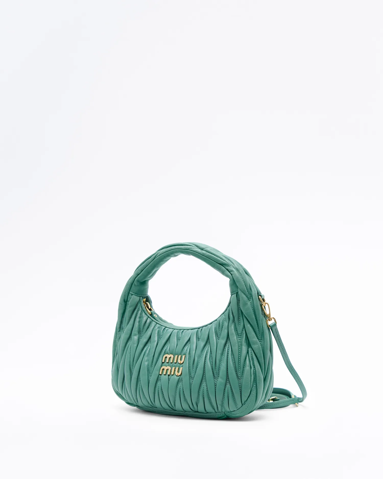 Matelasse Nappa Small Wander Hobo Bag