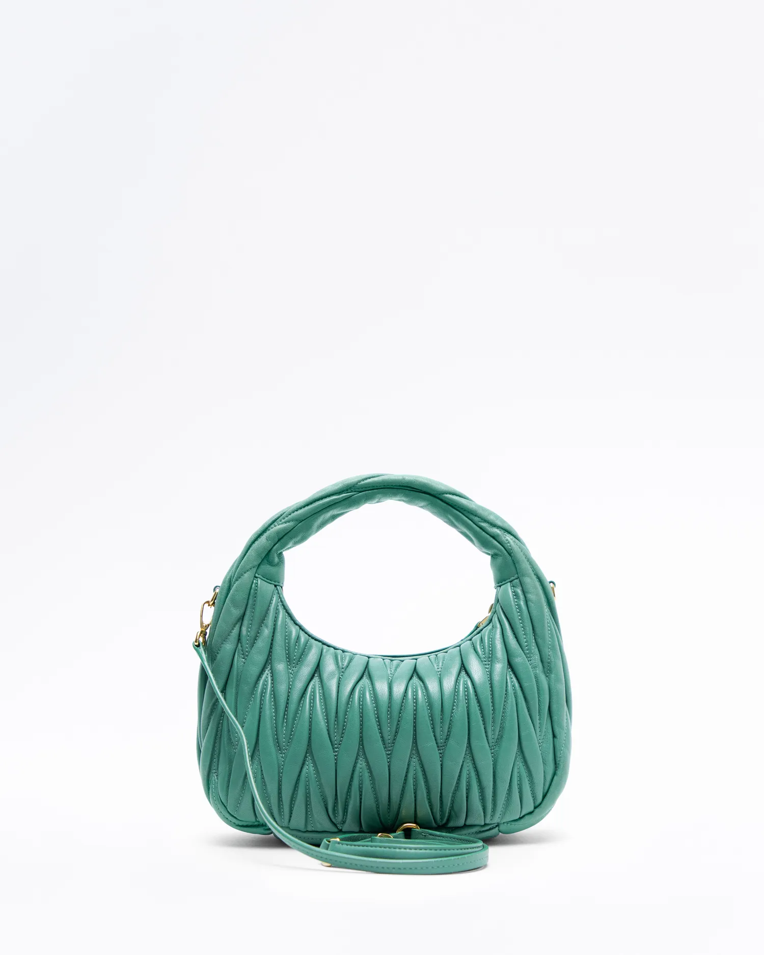 Matelasse Nappa Small Wander Hobo Bag