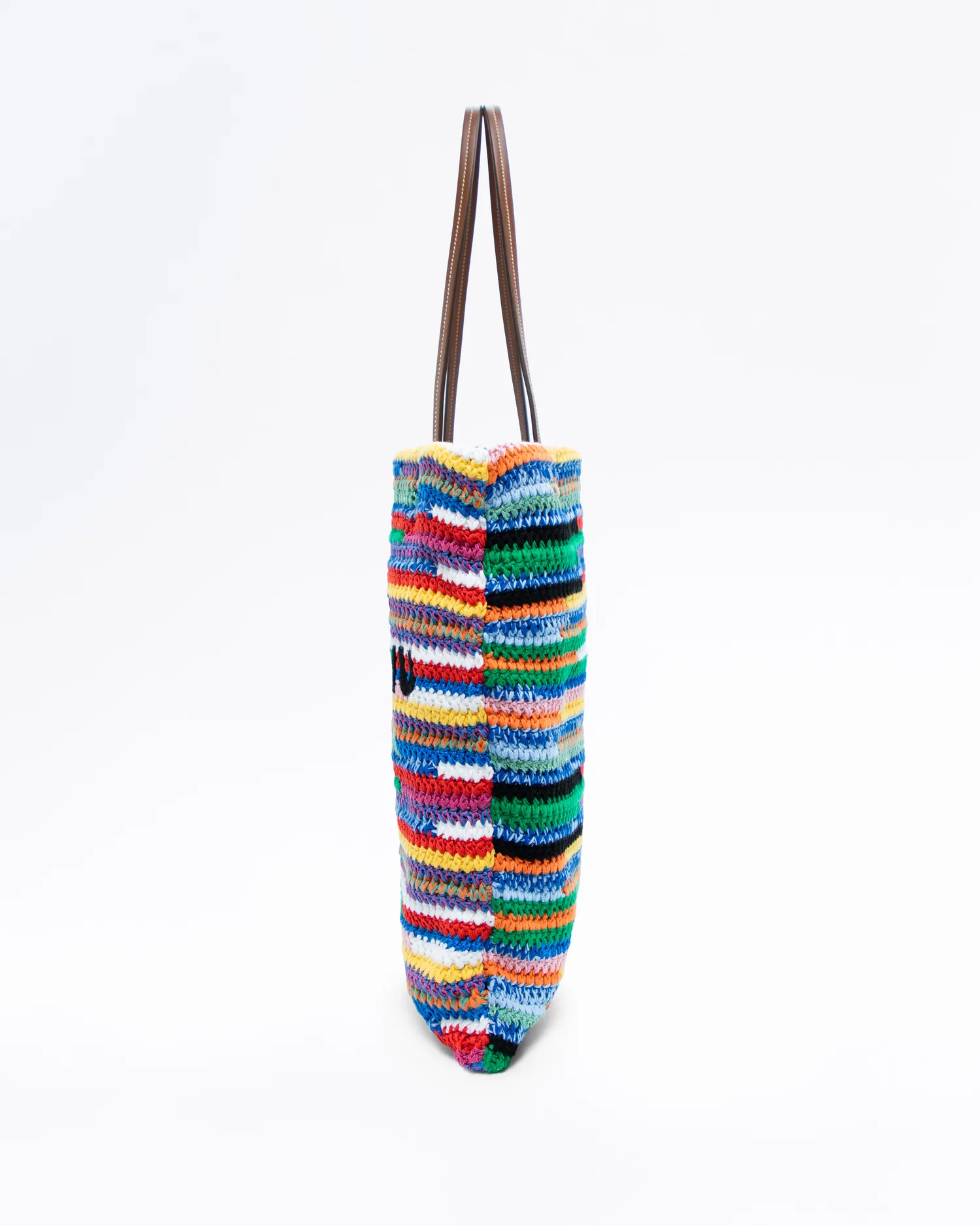 Crochet Logo Tote Bag