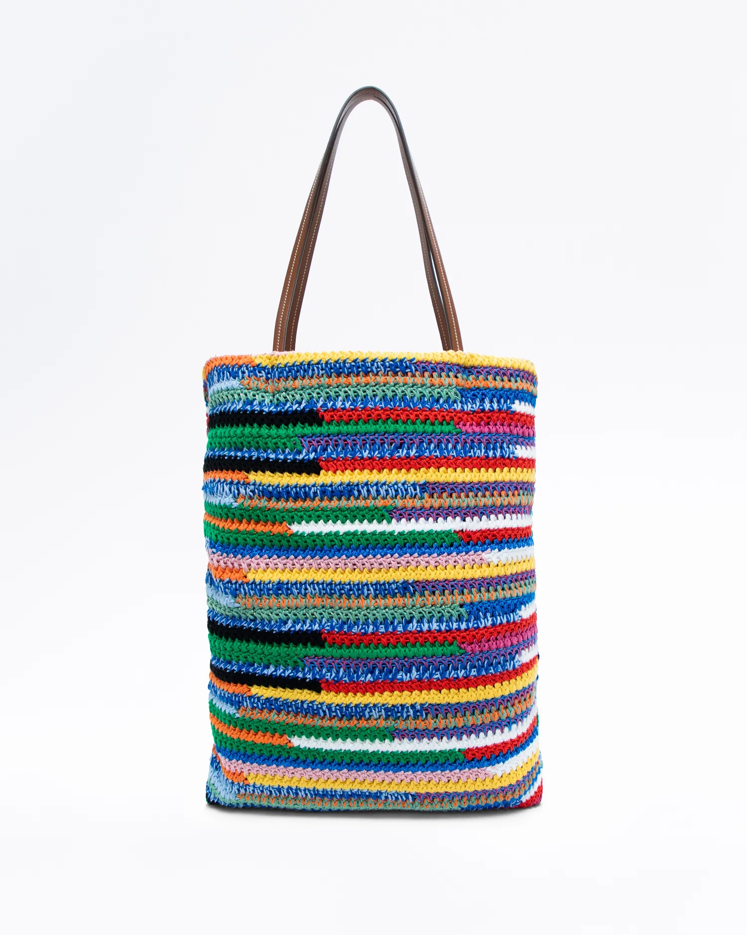 Crochet Logo Tote Bag