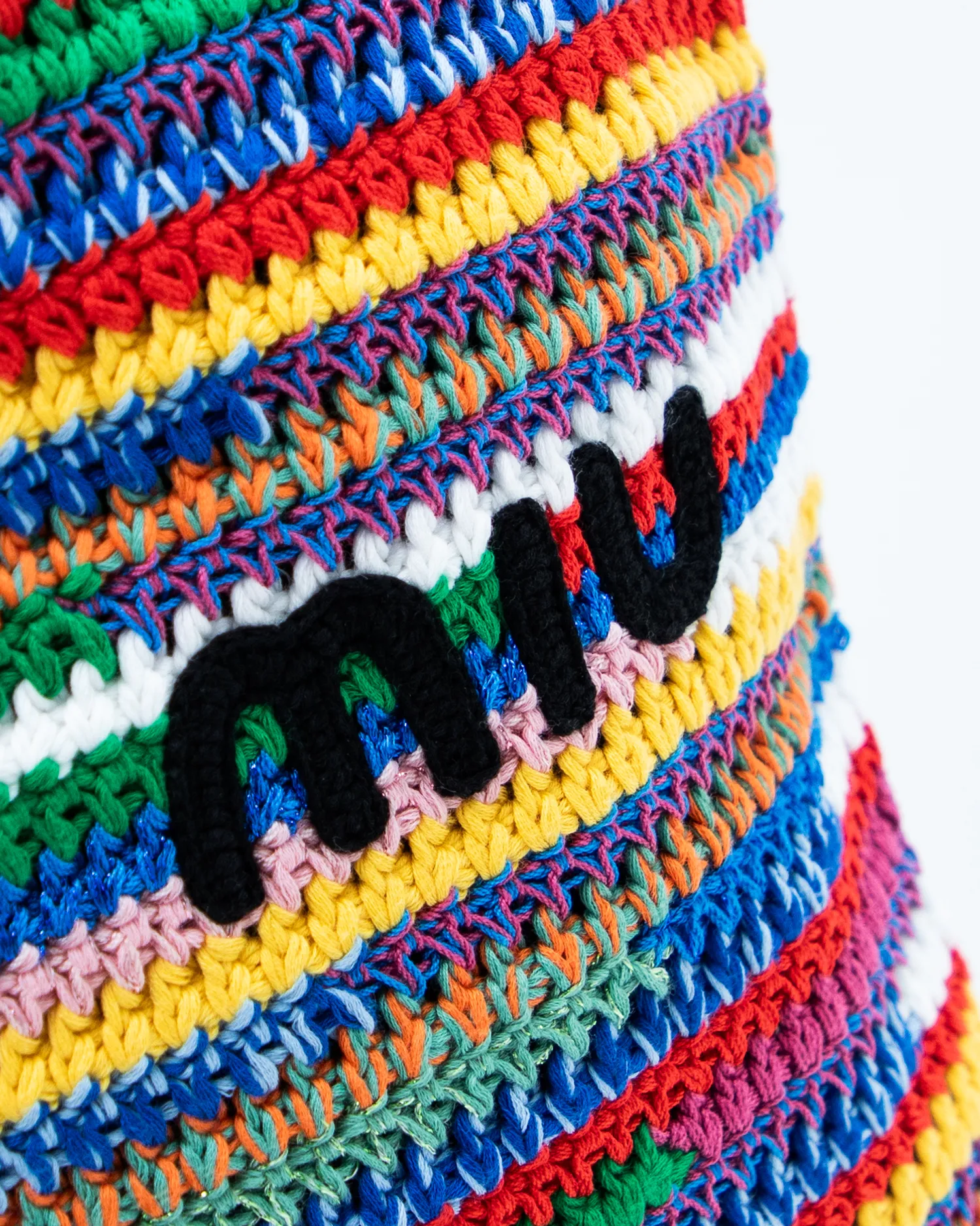 Crochet Logo Tote Bag