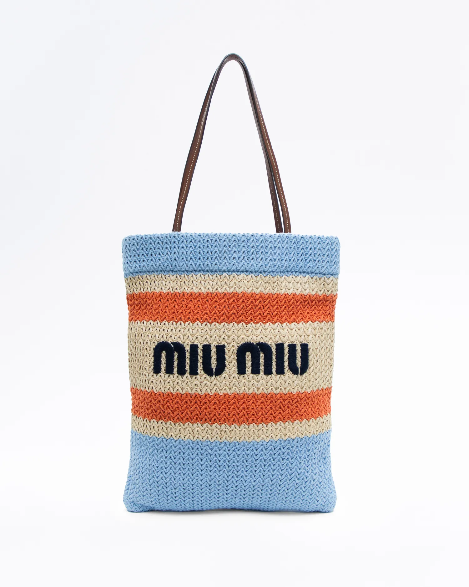 Crochet Logo Tote Bag