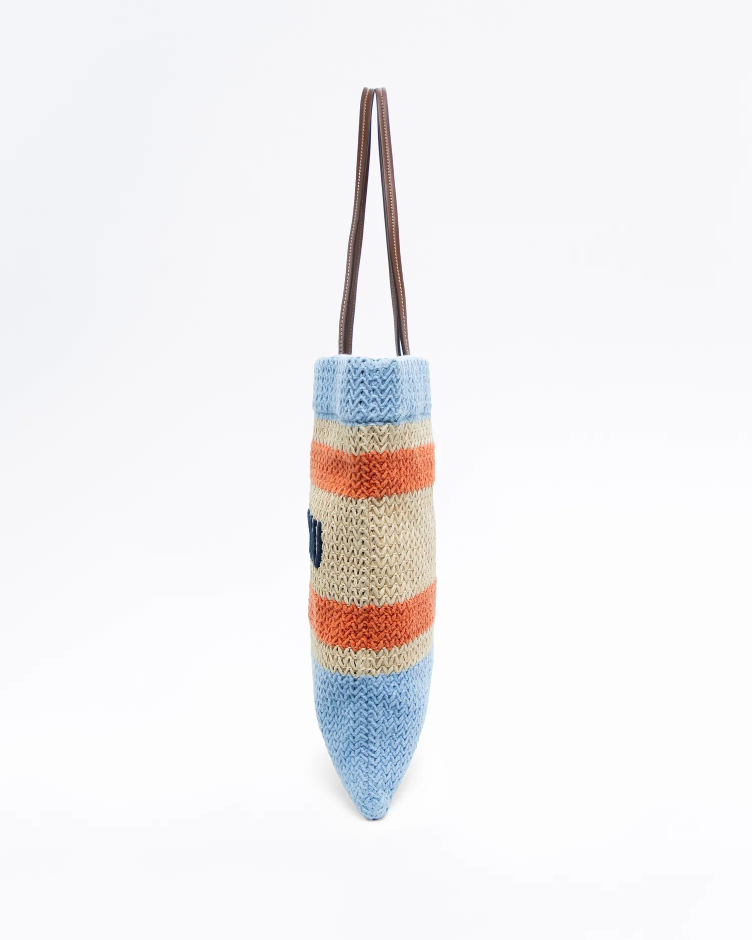 Crochet Logo Tote Bag