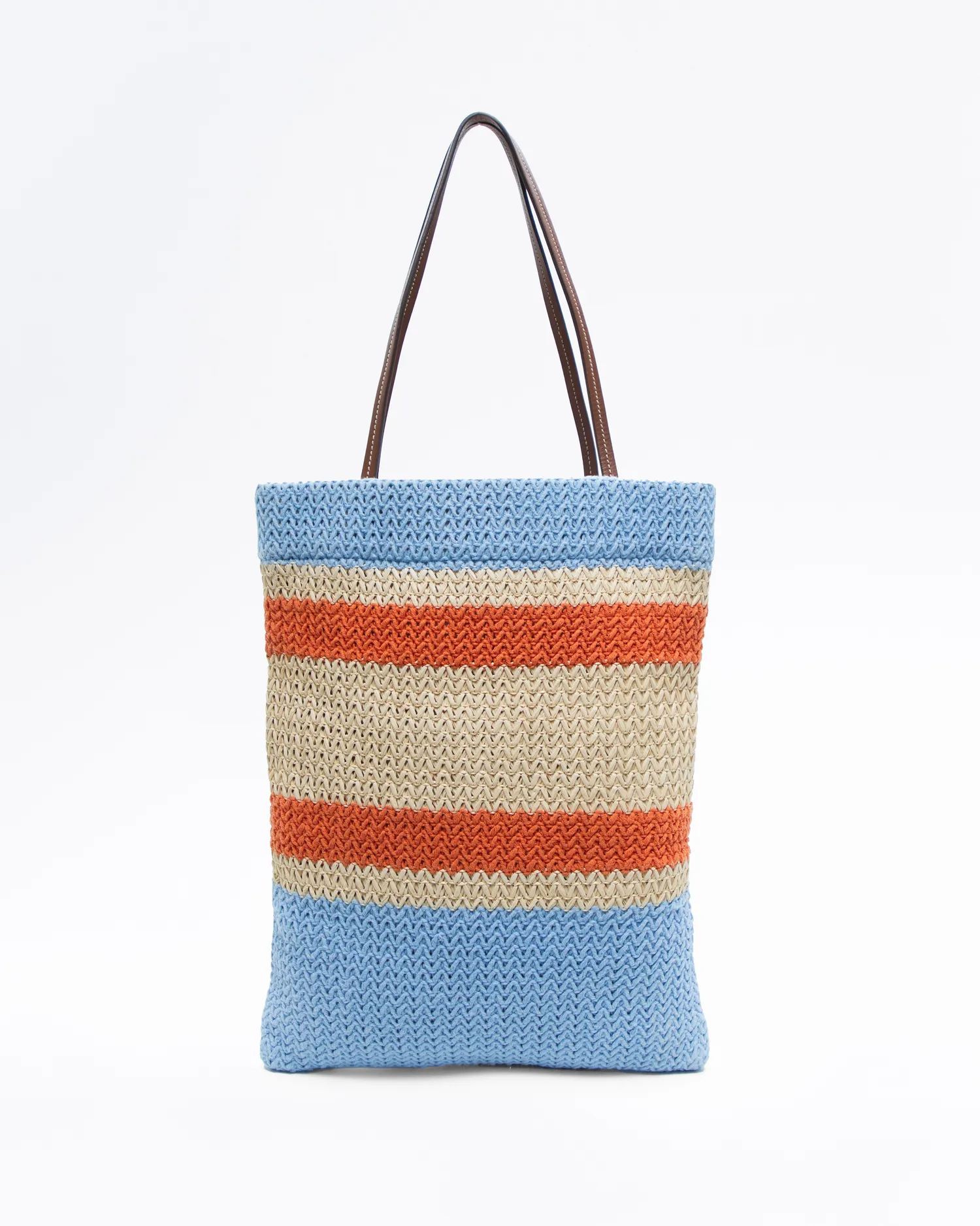 Crochet Logo Tote Bag
