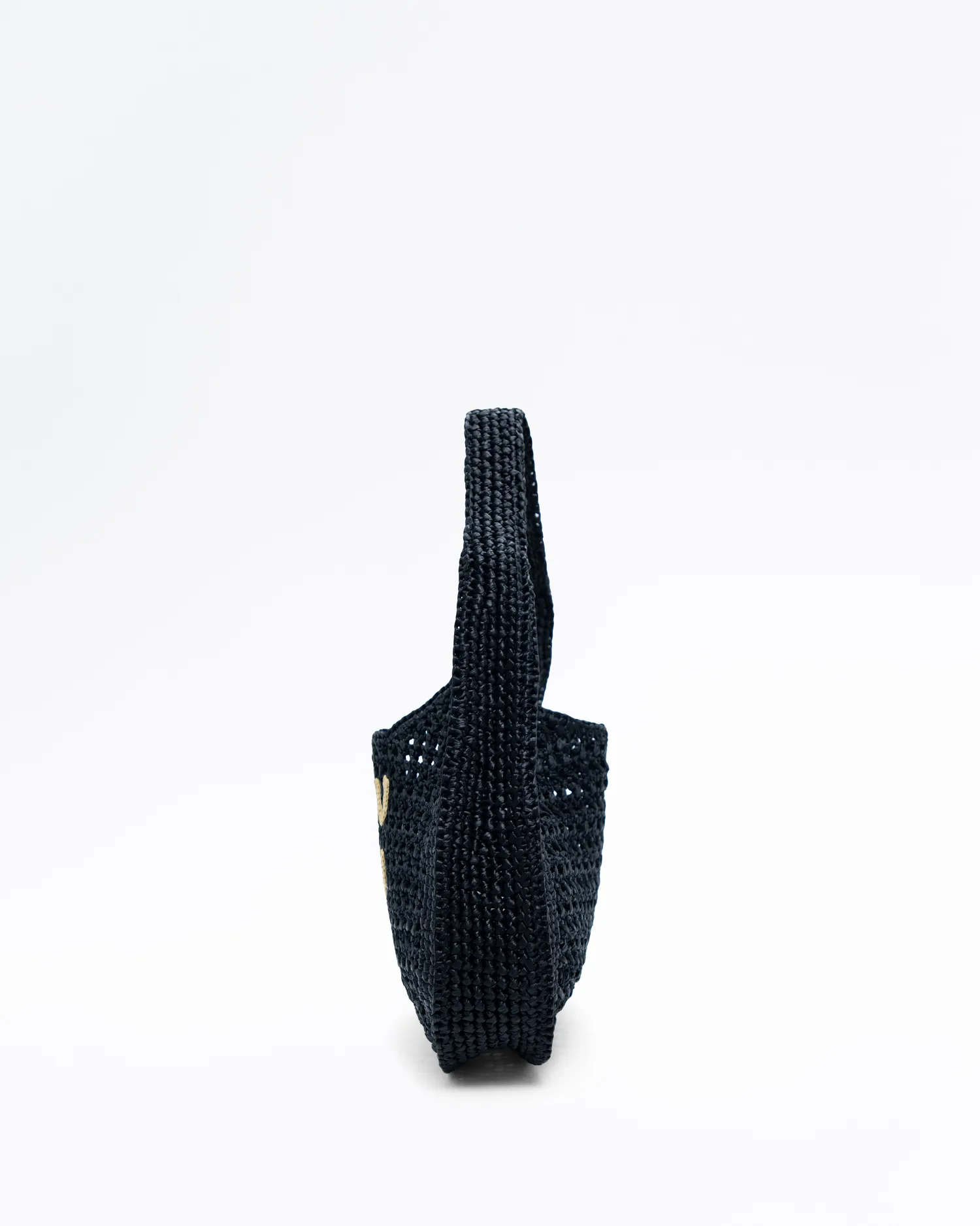 Raffia Woven Hobo Bag