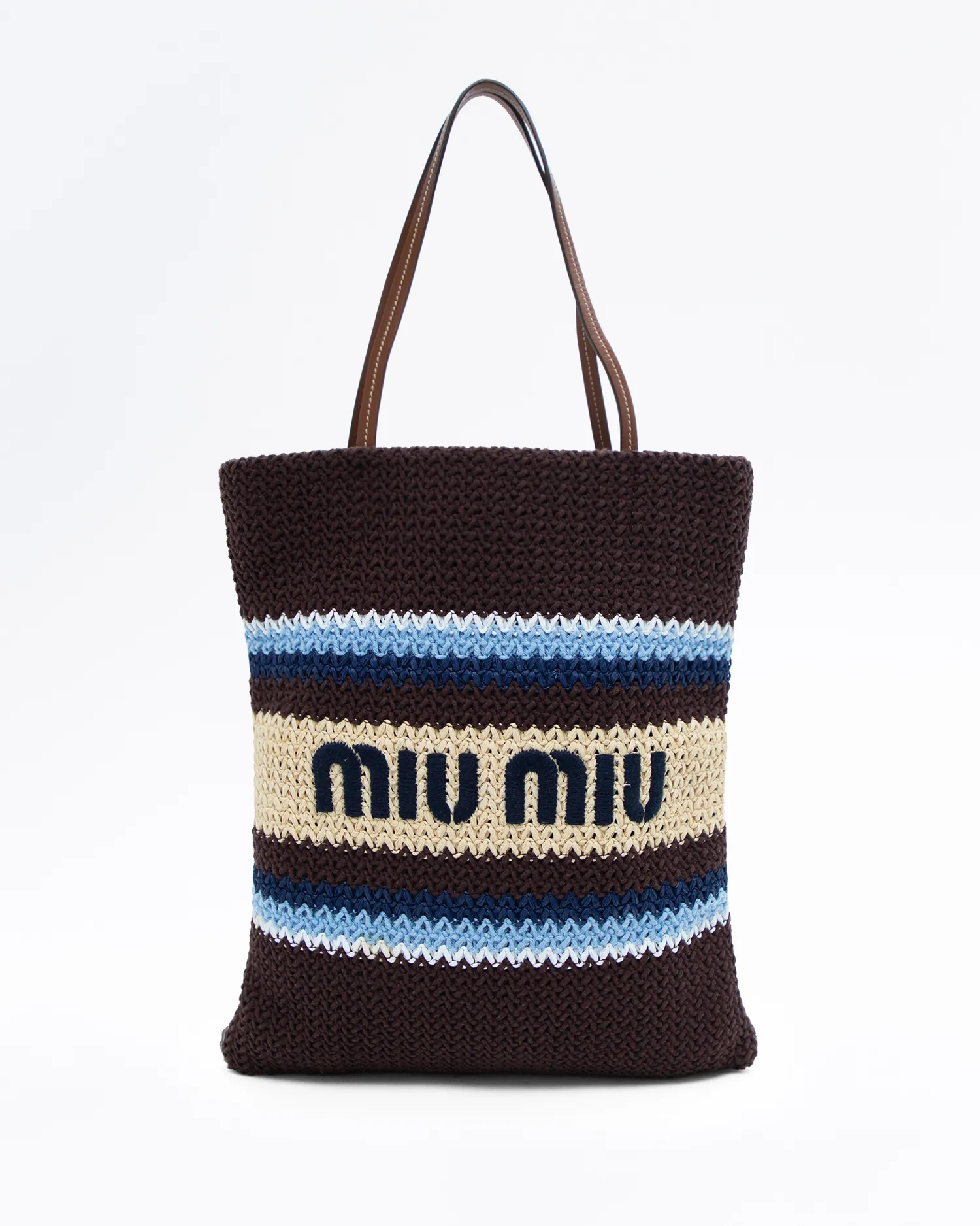 Crochet Logo Tote Bag