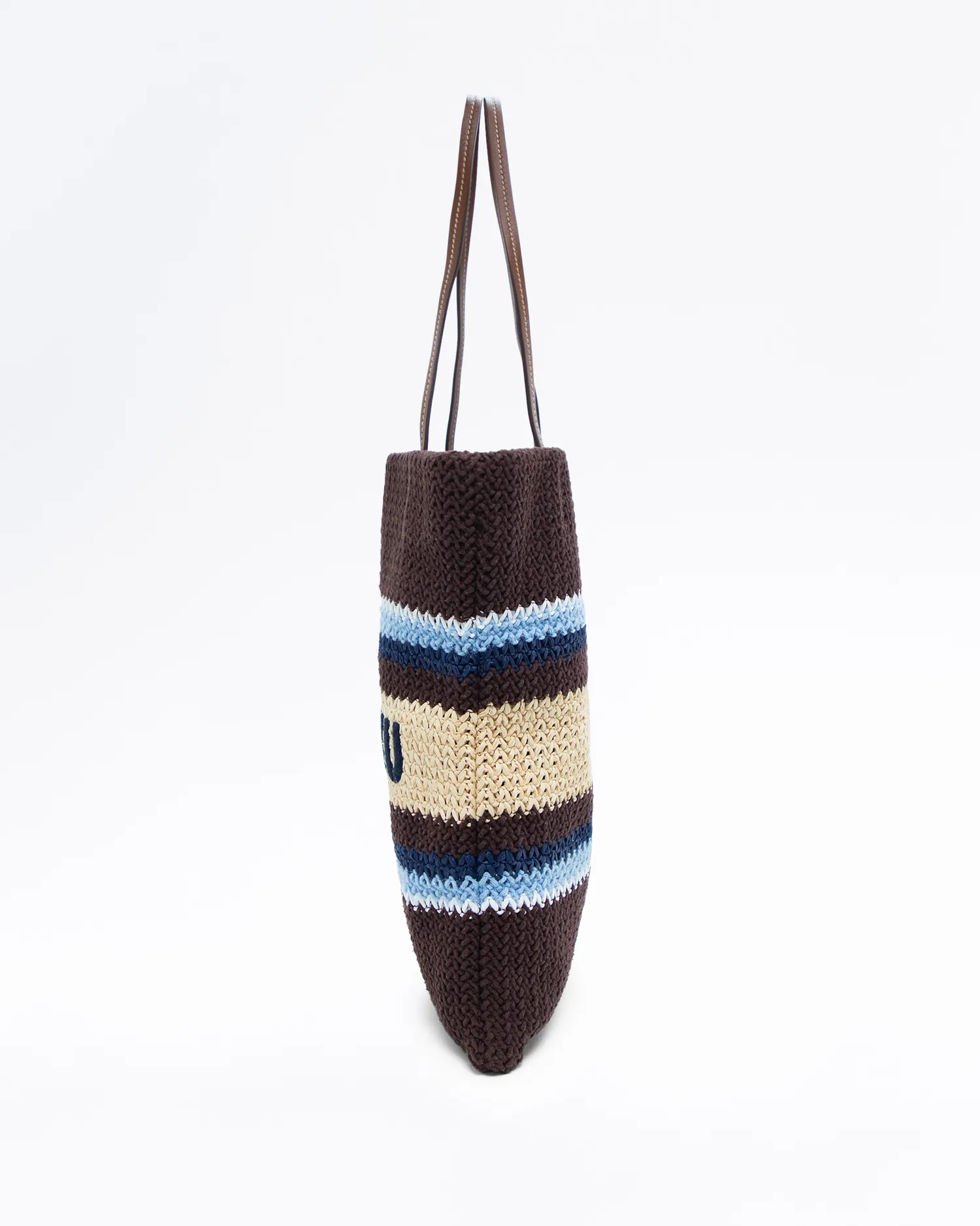 Crochet Logo Tote Bag