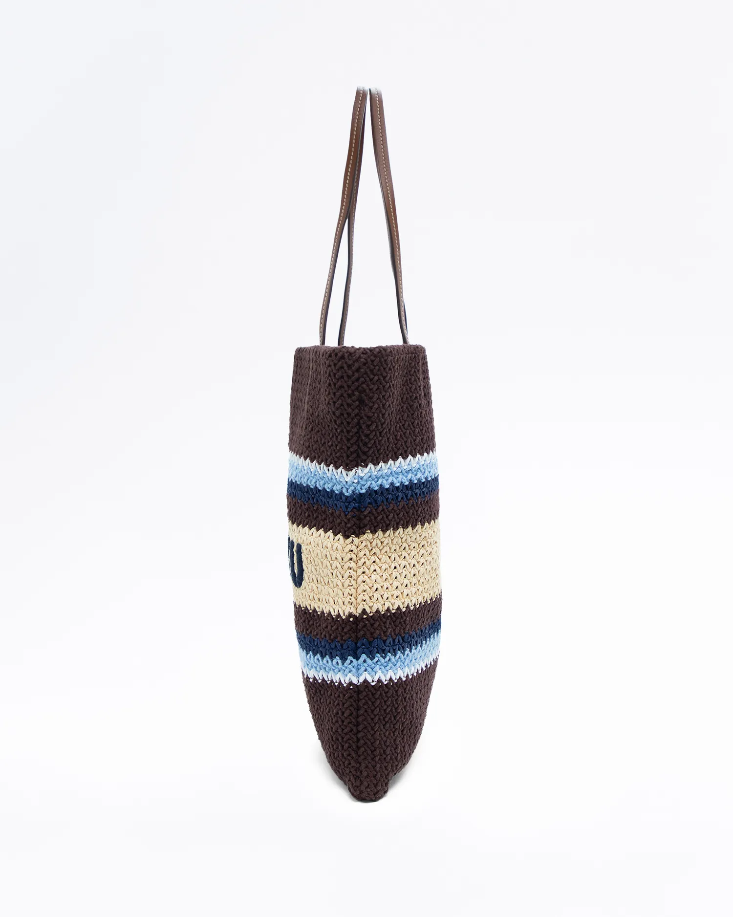 Crochet Logo Tote Bag