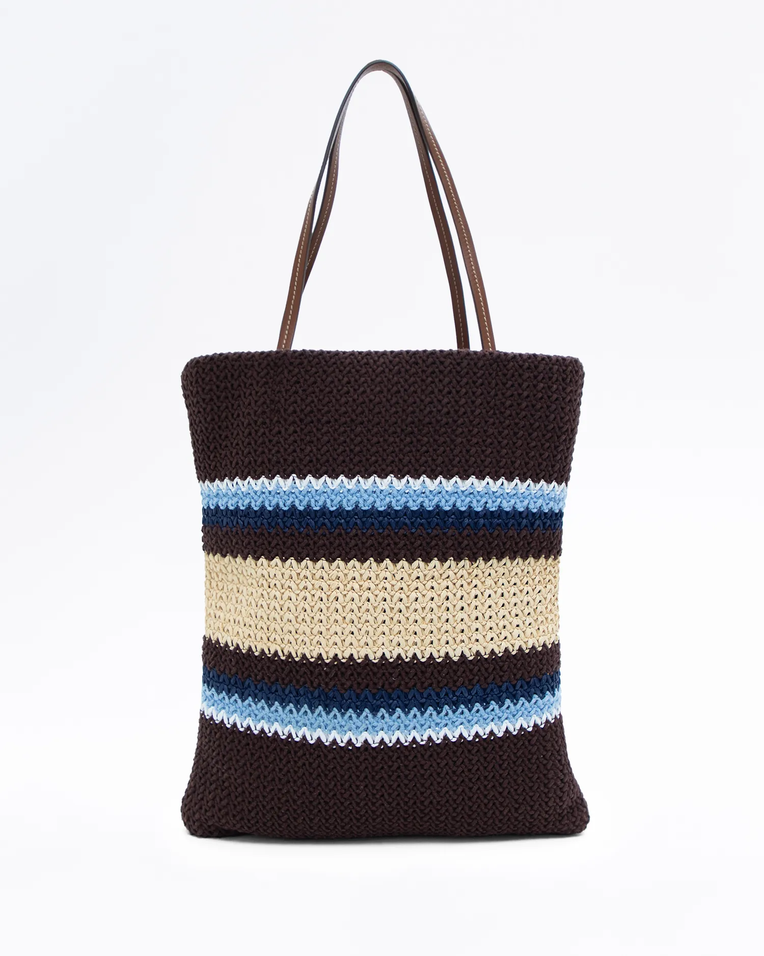Crochet Logo Tote Bag