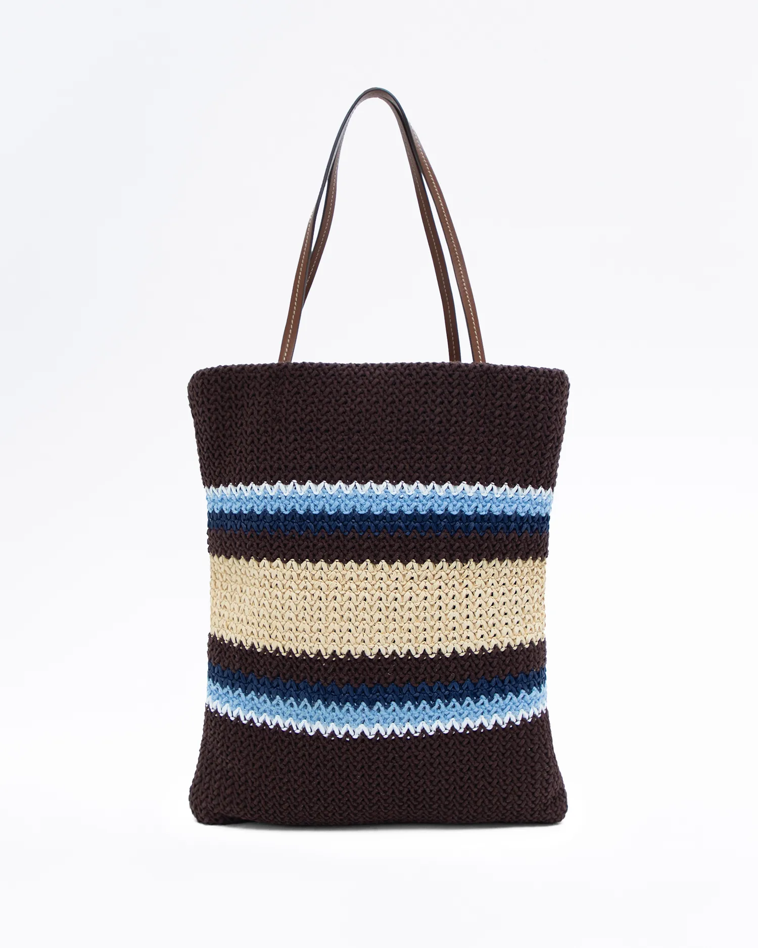 Crochet Logo Tote Bag