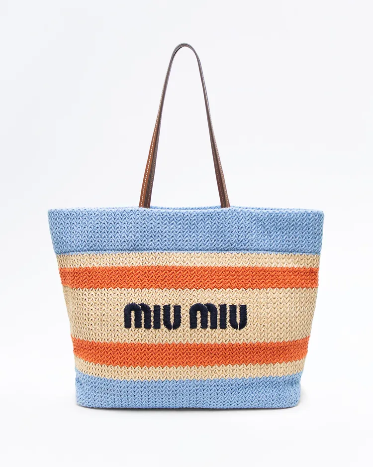 Crochet Logo Large Tote Bag